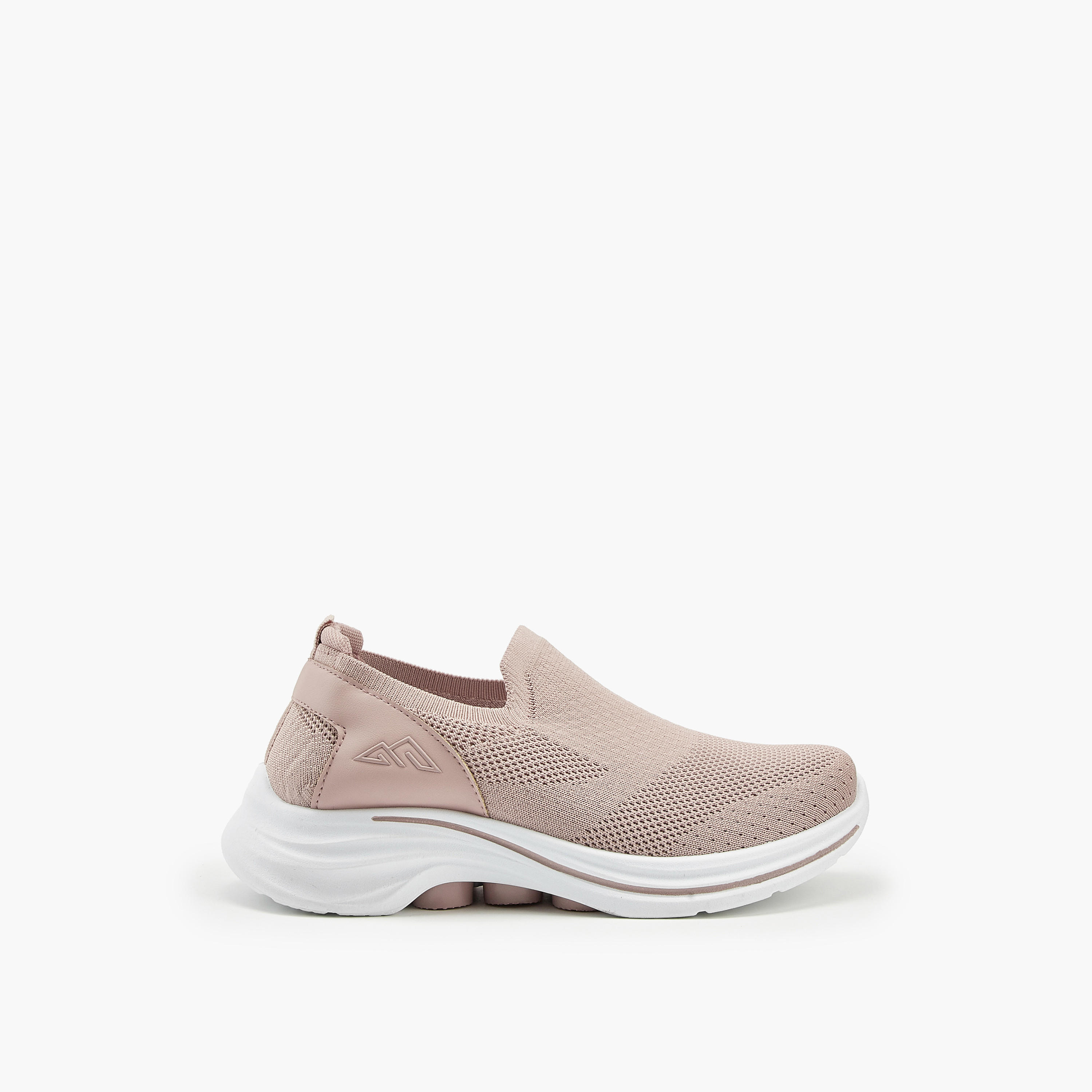 Oaklan by Shoexpress Textured Slip-On Sports Shoes with Pull Tab-women-shoes-sneakers-image-3