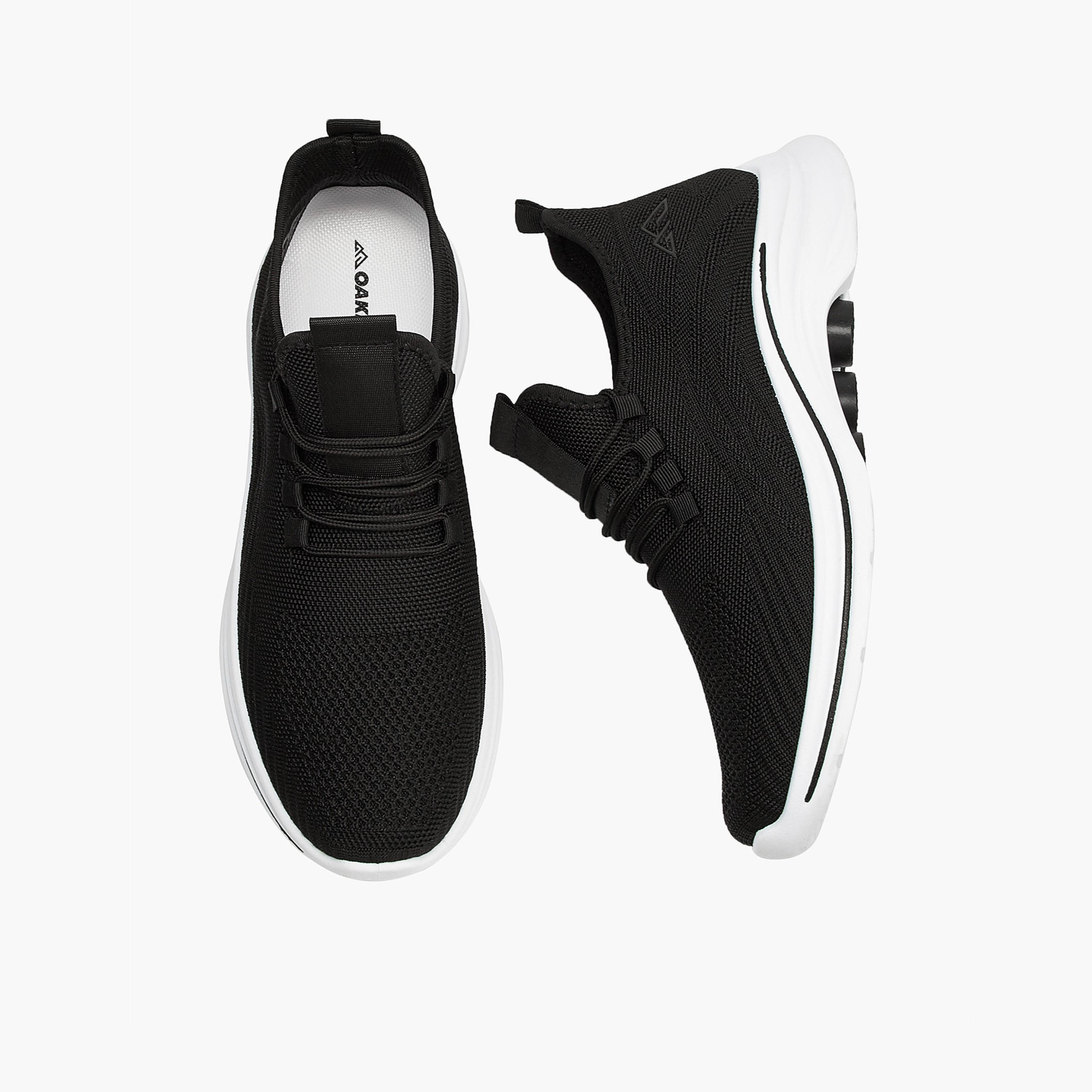 Oaklan by Shoexpress Mesh Detail Lace-Up Sports Shoes-sports-men-shoes-image-1