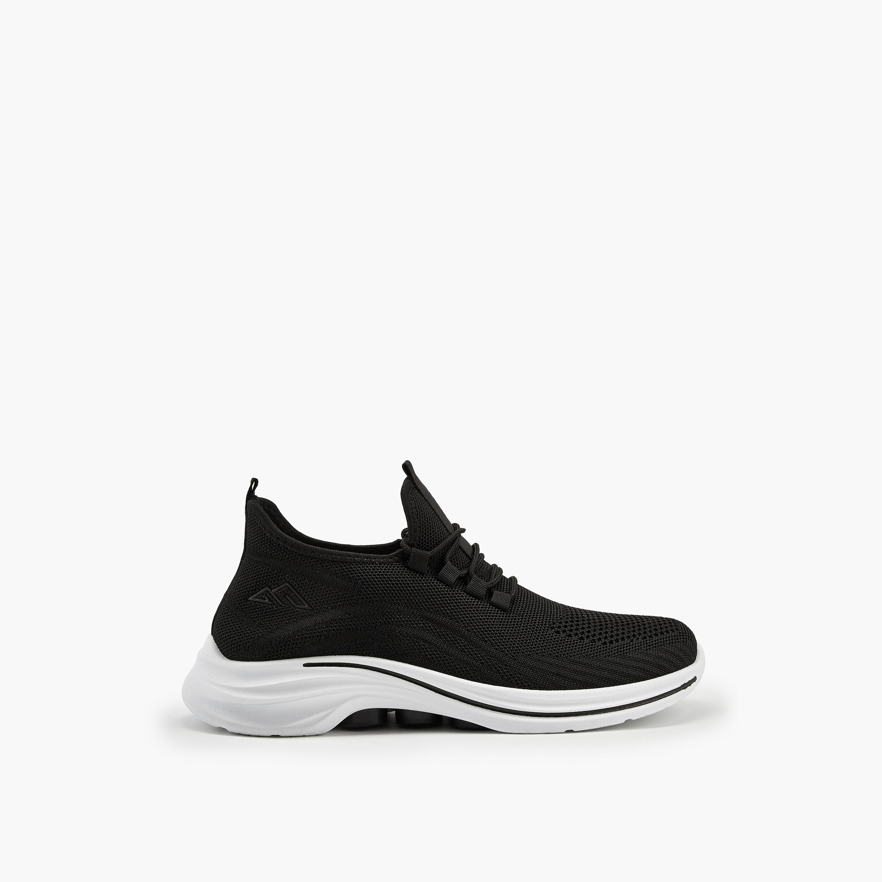 Oaklan by Shoexpress Mesh Detail Lace-Up Sports Shoes-sports-men-shoes-image-2
