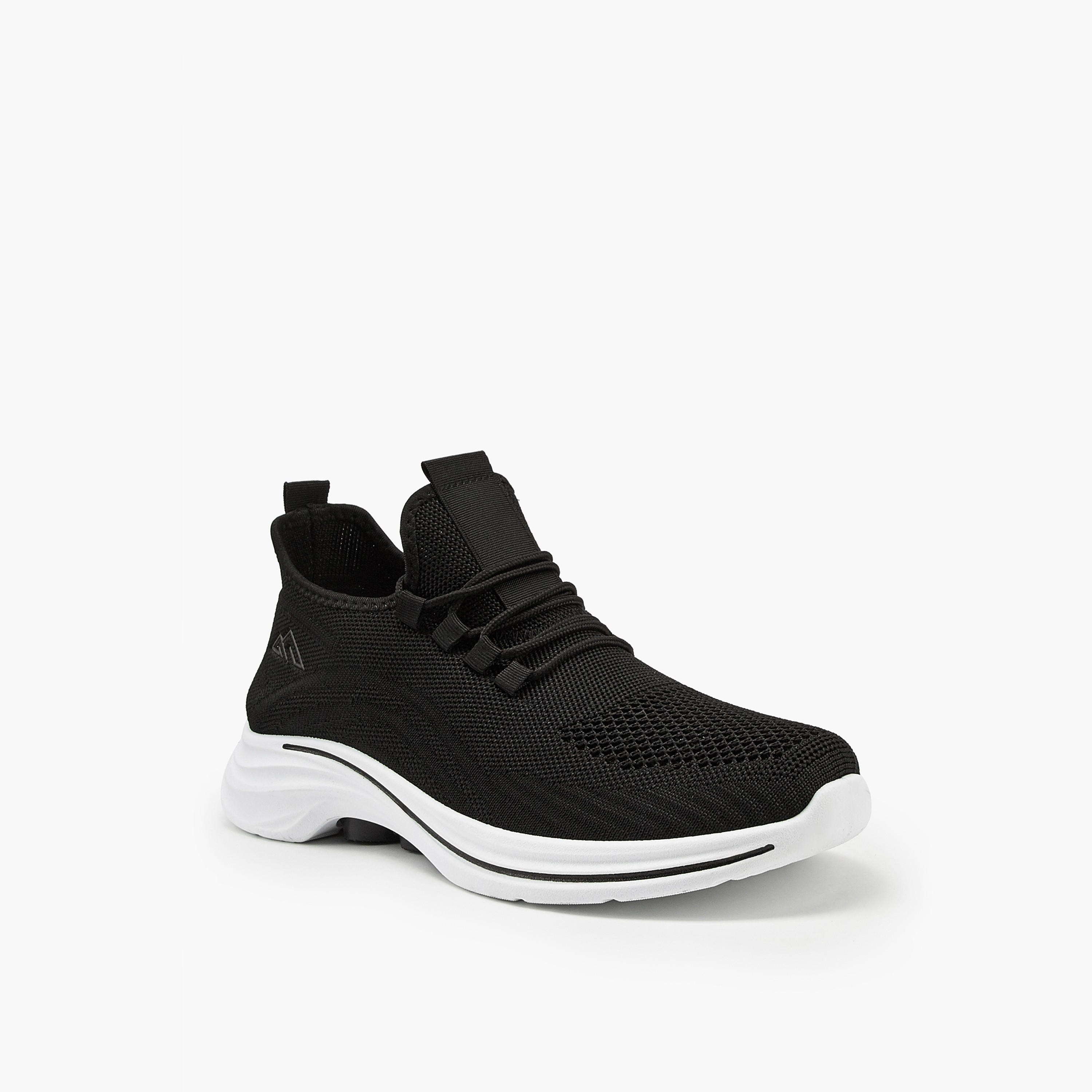 Oaklan by Shoexpress Mesh Detail Lace-Up Sports Shoes-sports-men-shoes-image-3