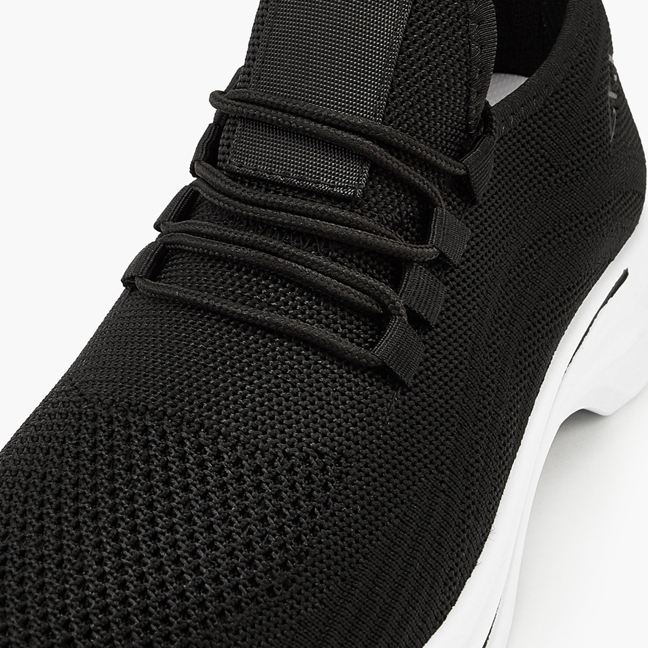 Oaklan by Shoexpress Mesh Detail Lace-Up Sports Shoes-sports-men-shoes-image-4