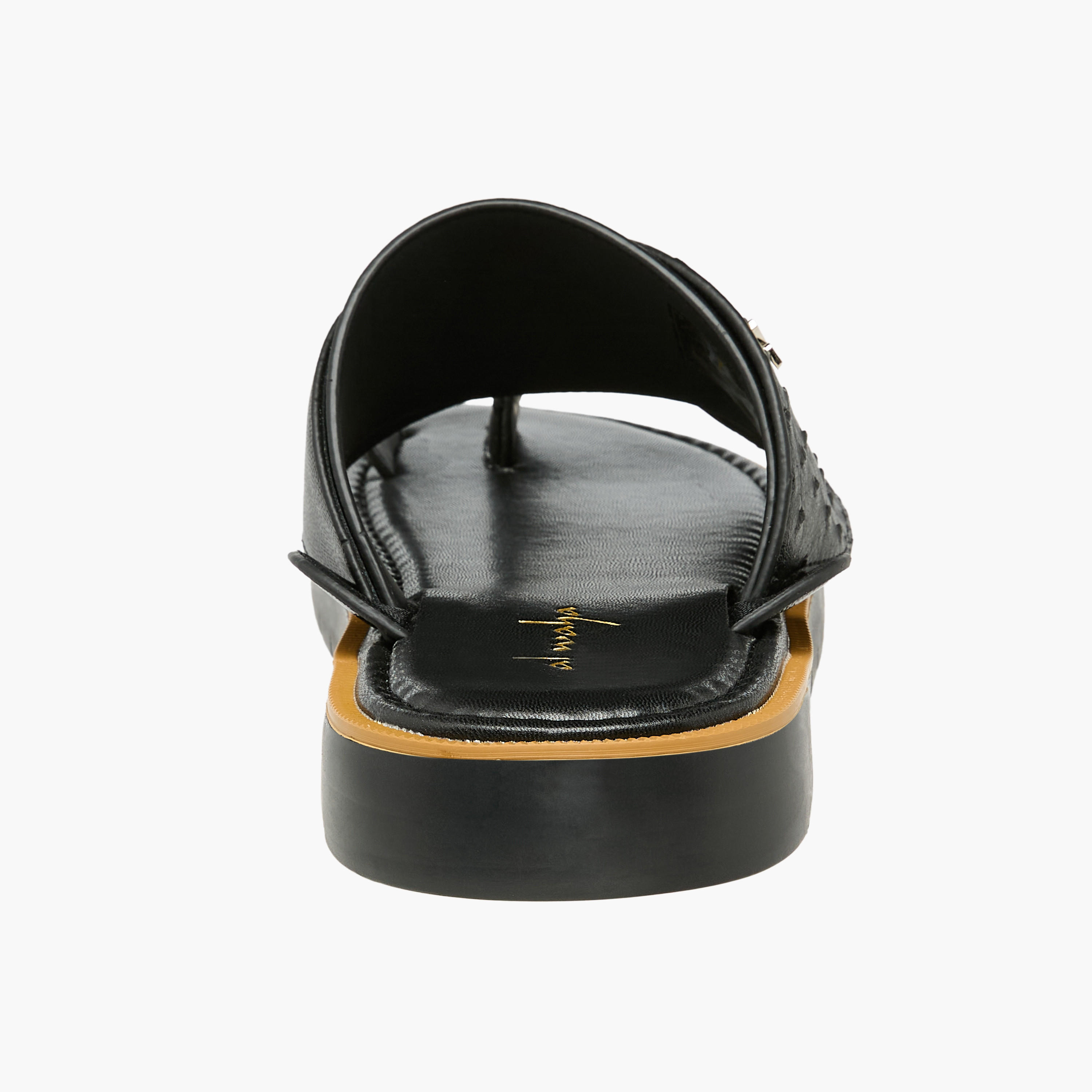 صندل عربي بتفاصيل حلقة للرجال من الواحة-men-shoes-sandals-image-5