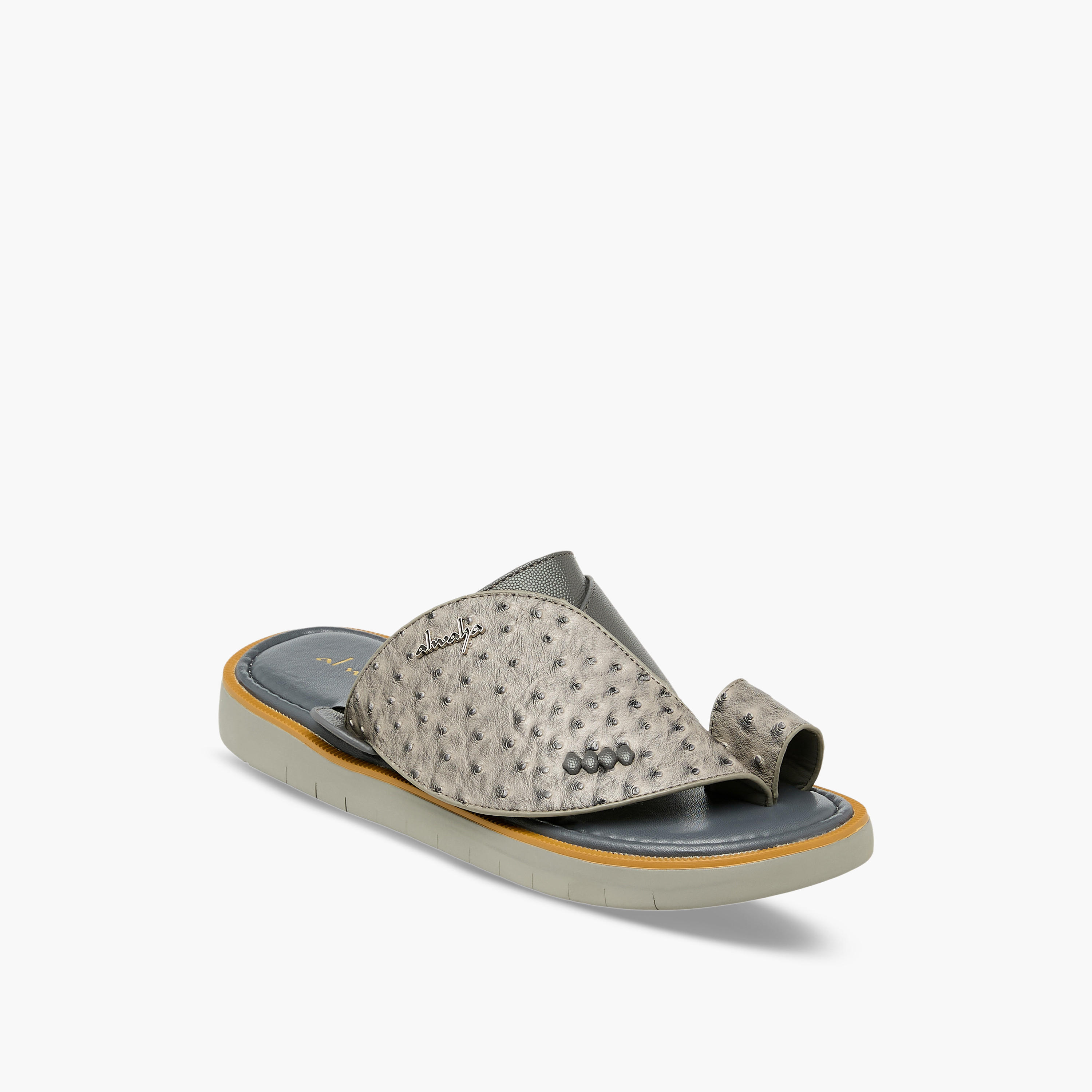 Al Waha Men Toe Loop Detail Arabic Sandals-men-shoes-sandals-image-2