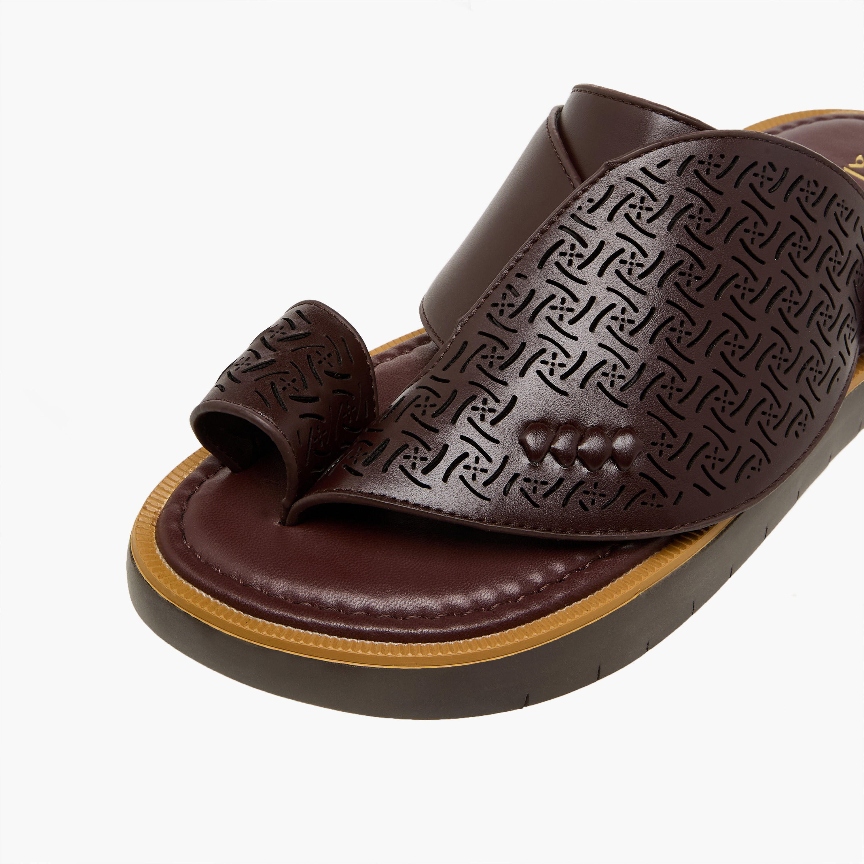 صندل عربي بارز الملمس للرجال من الواحة-men-shoes-sandals-image-4