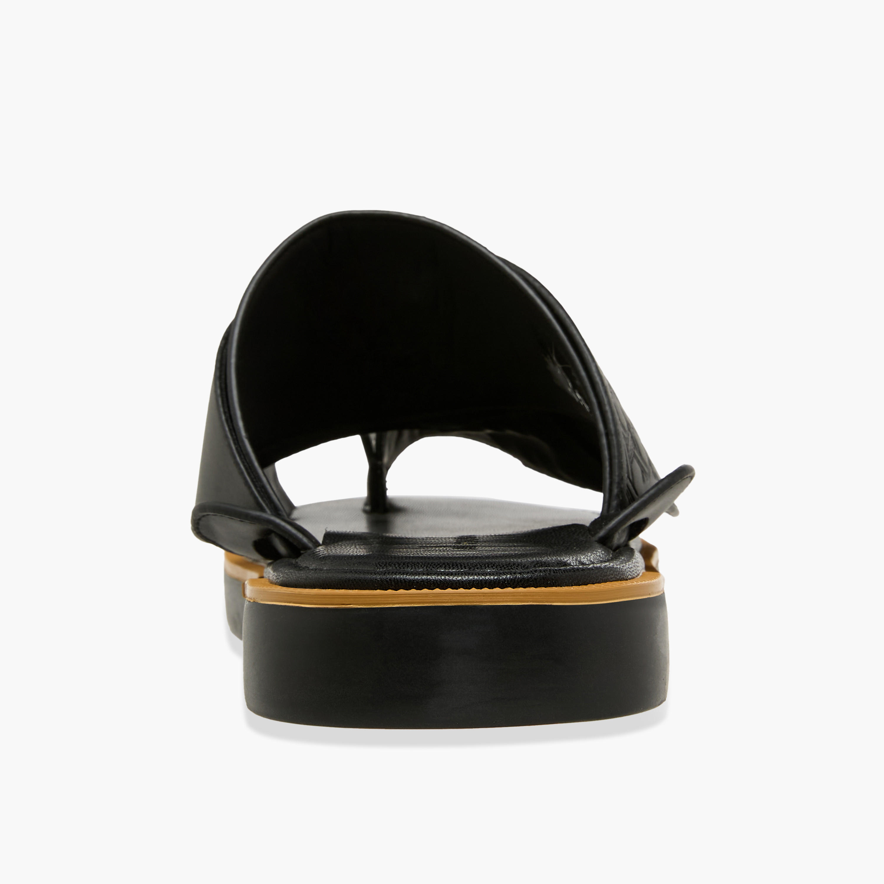 Al Waha Men Textured Arabic Sandals-men-shoes-sandals-image-5