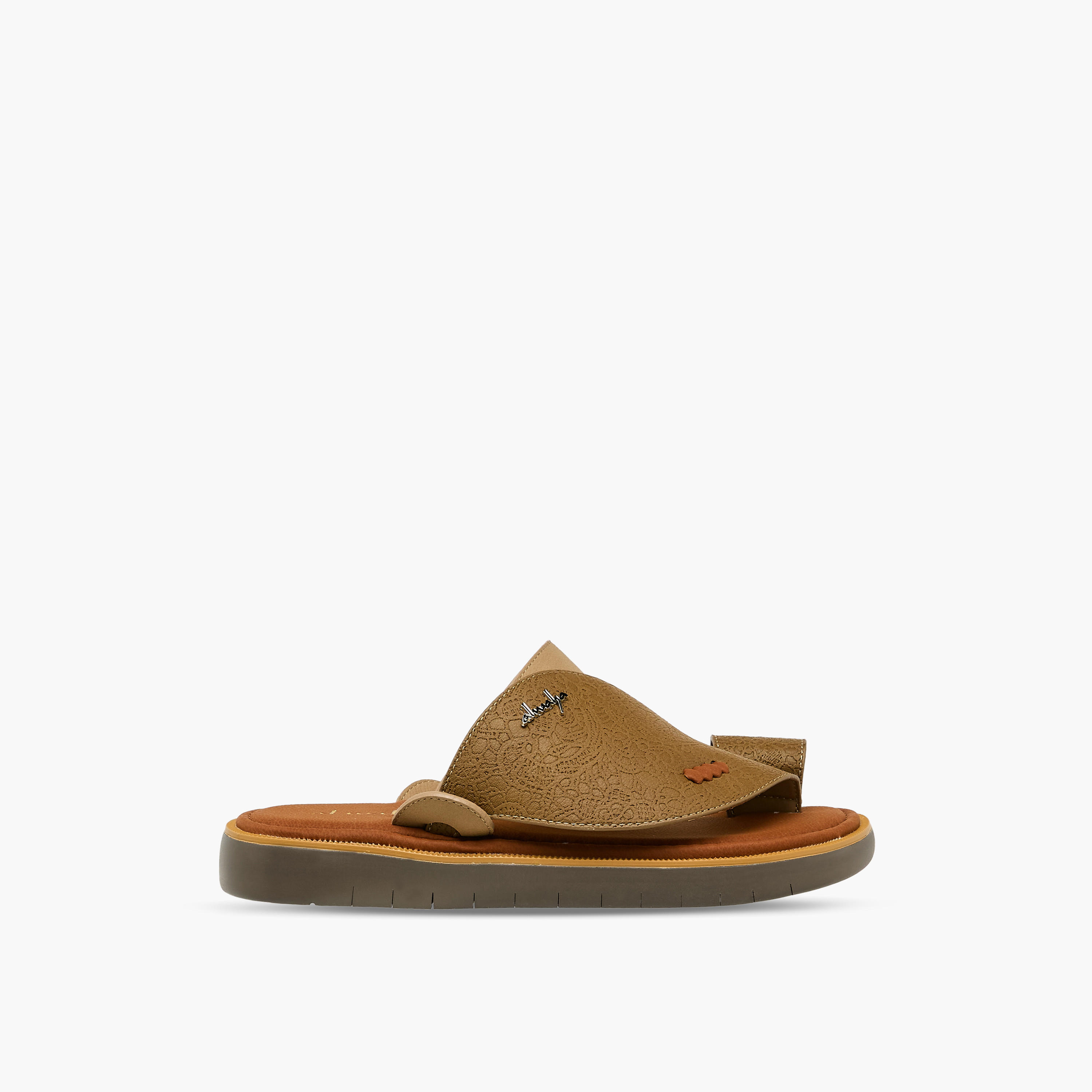 Al Waha Men Toe Loop Detail Arabic Sandals-men-shoes-sandals-image-3