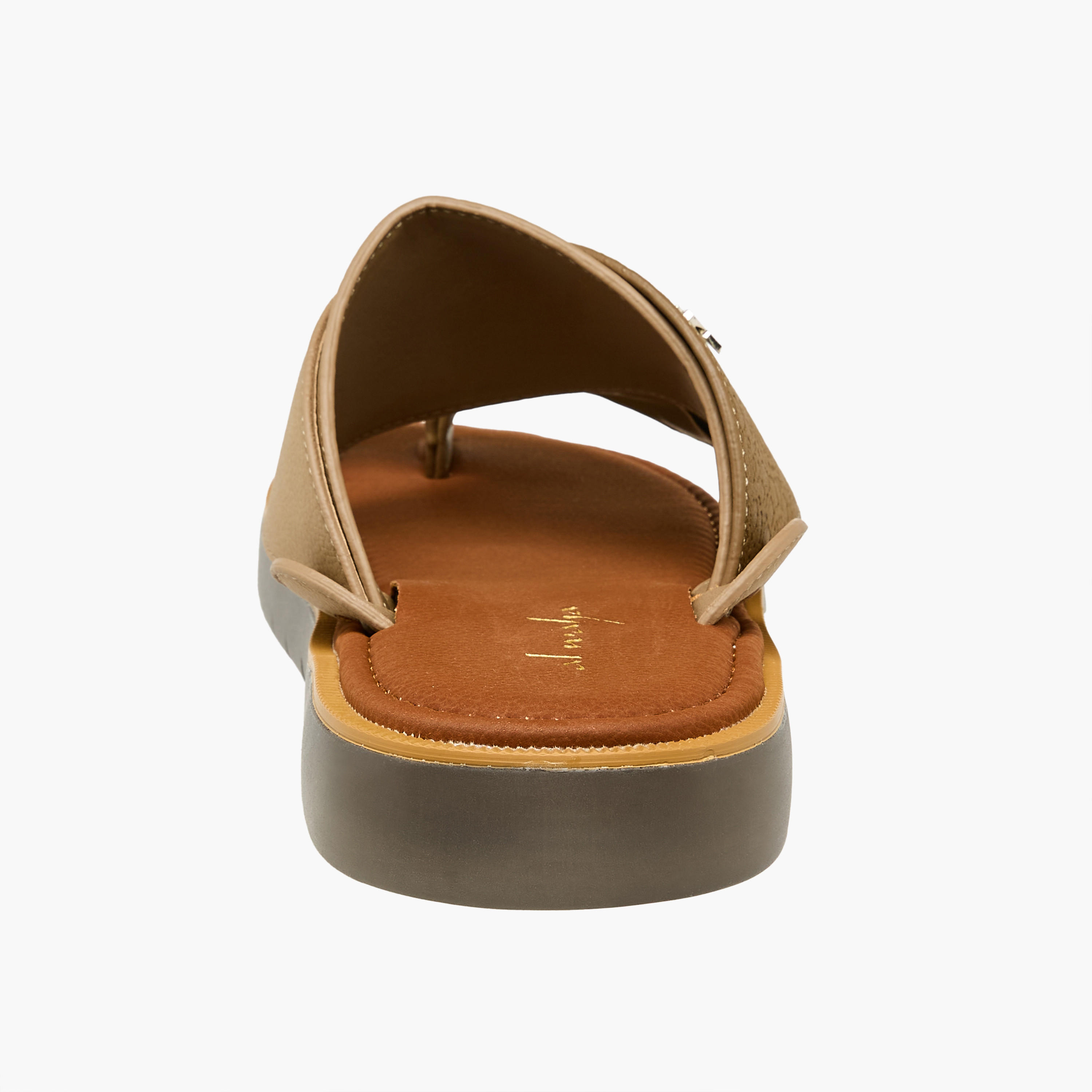 Al Waha Men Toe Loop Detail Arabic Sandals-men-shoes-sandals-image-5