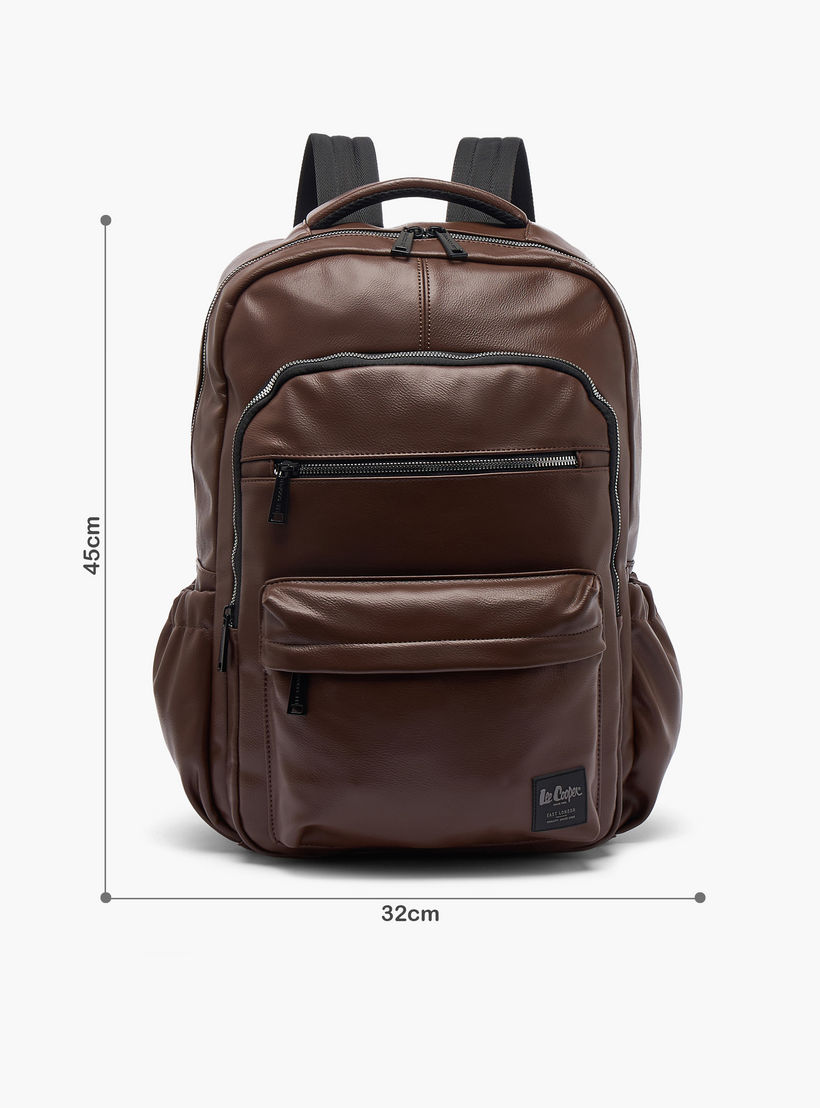 Lee Cooper Men Cushioned Strap Backpack-men-bags-image-2