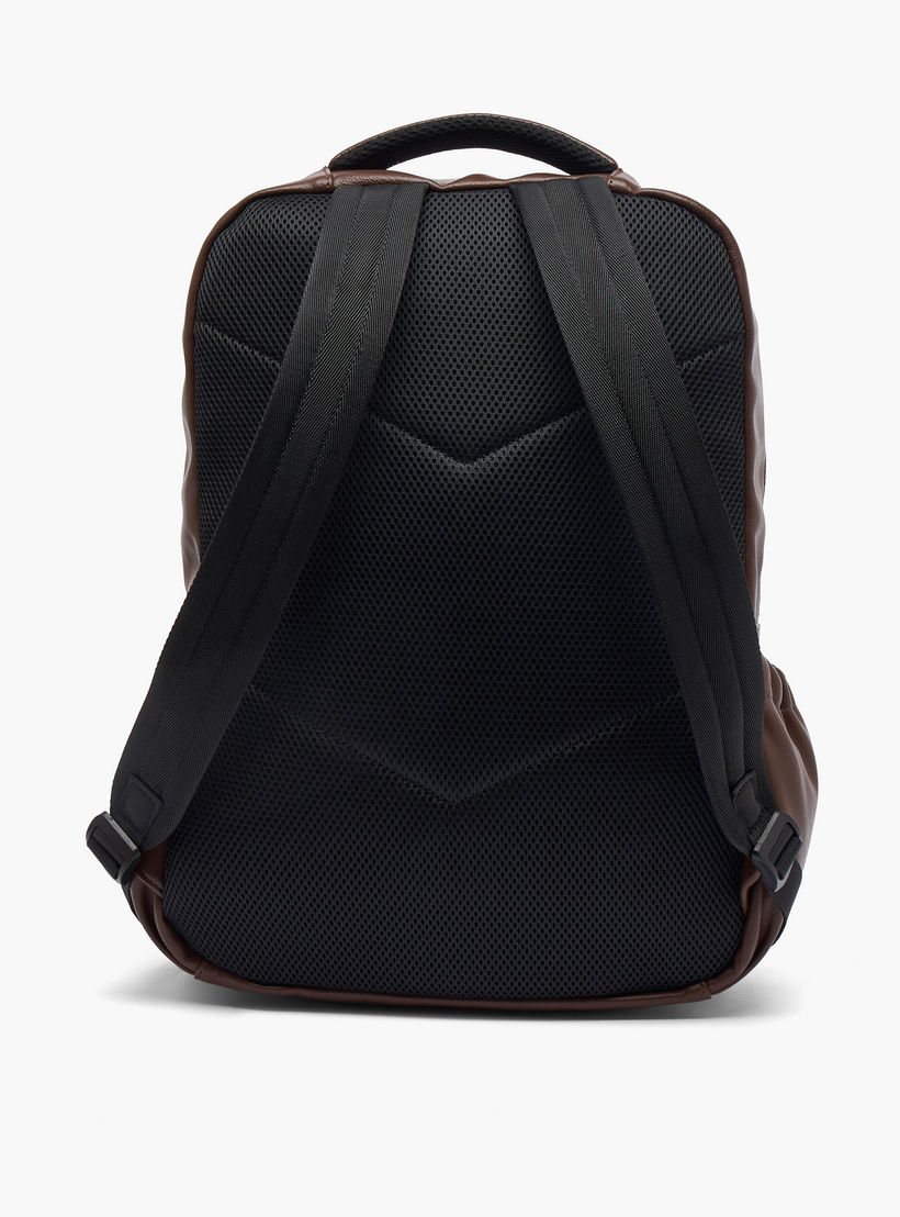 Lee Cooper Men Cushioned Strap Backpack-men-bags-image-4