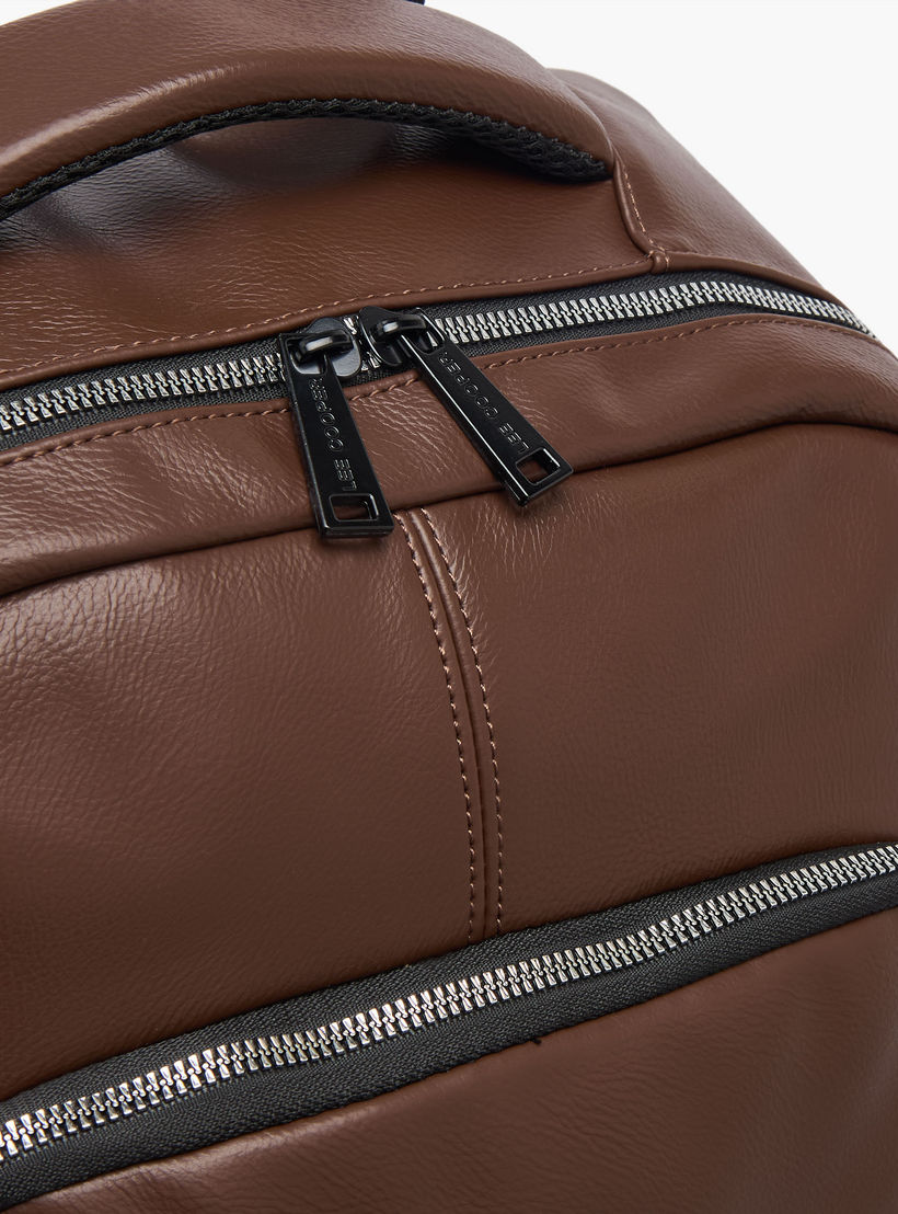 Lee Cooper Men Cushioned Strap Backpack-men-bags-image-5
