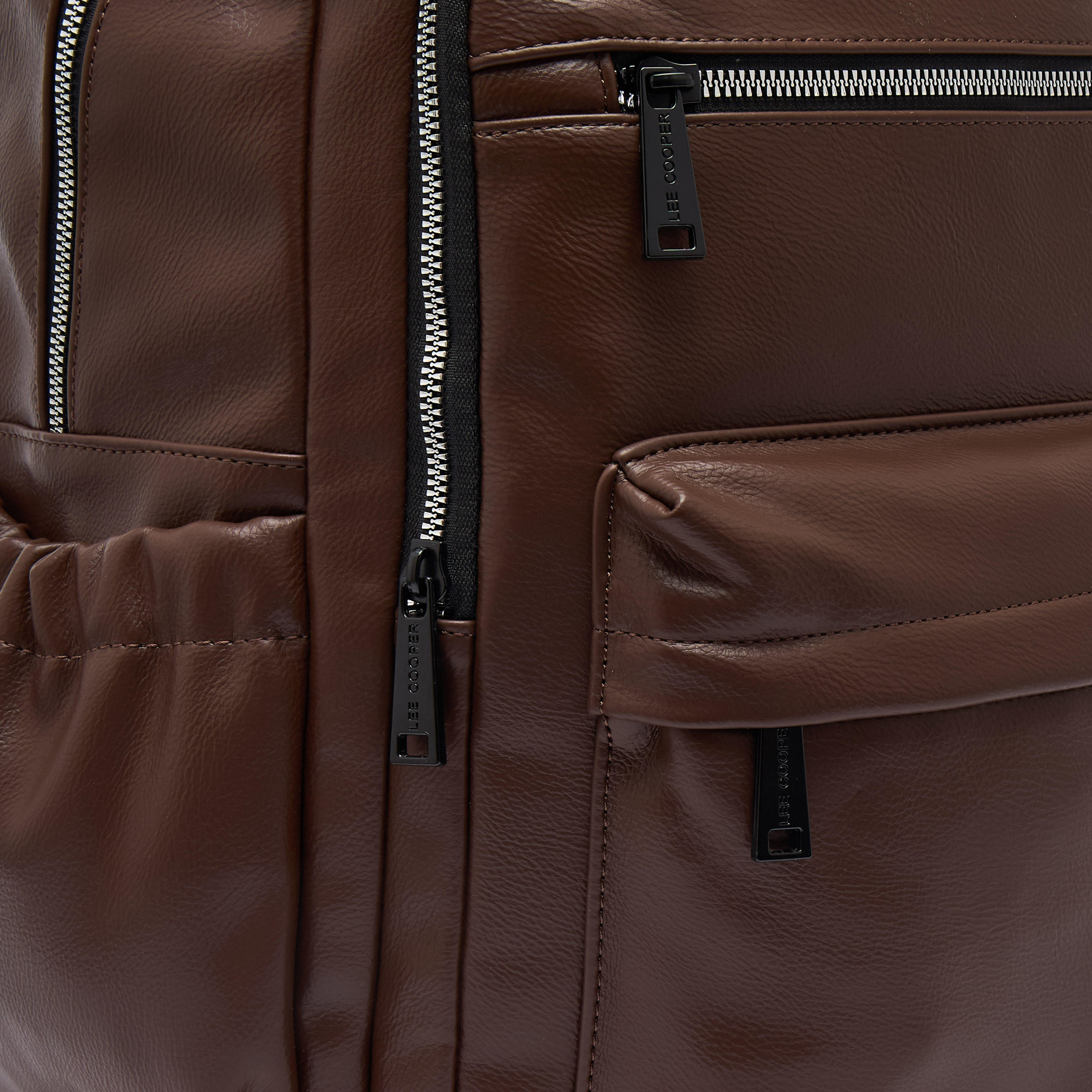 Lee Cooper Men Cushioned Strap Backpack-men-bags-image-14
