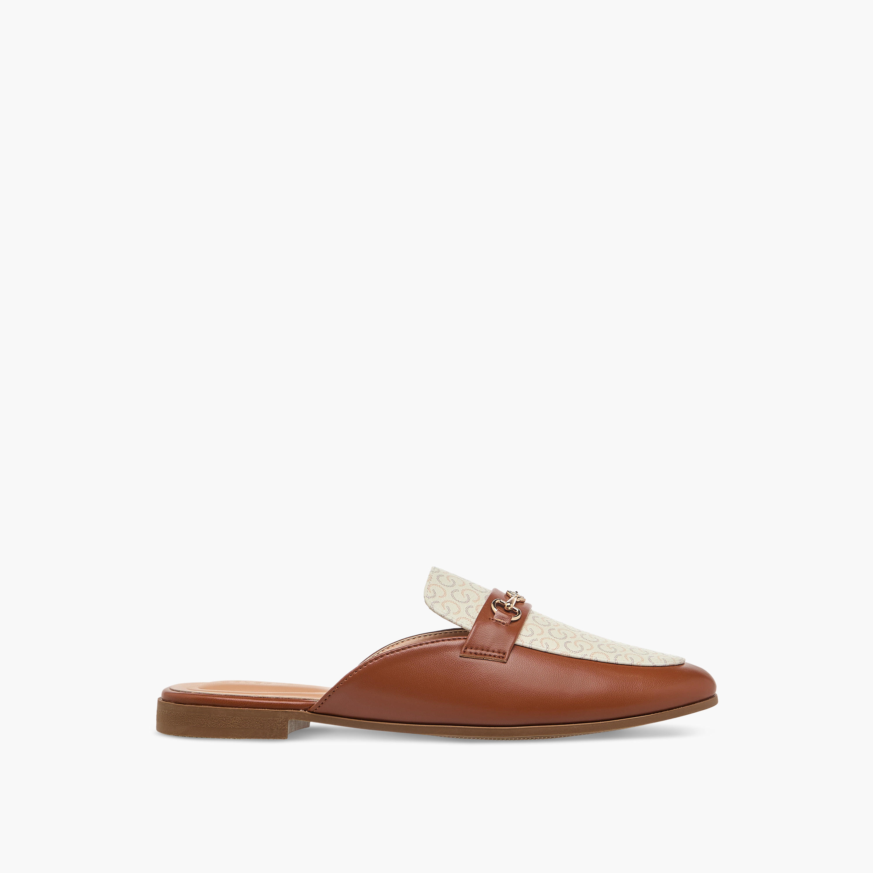 Celeste Women's Monogram Print Slip-On Mules-women-shoes-flats-mules-image-3