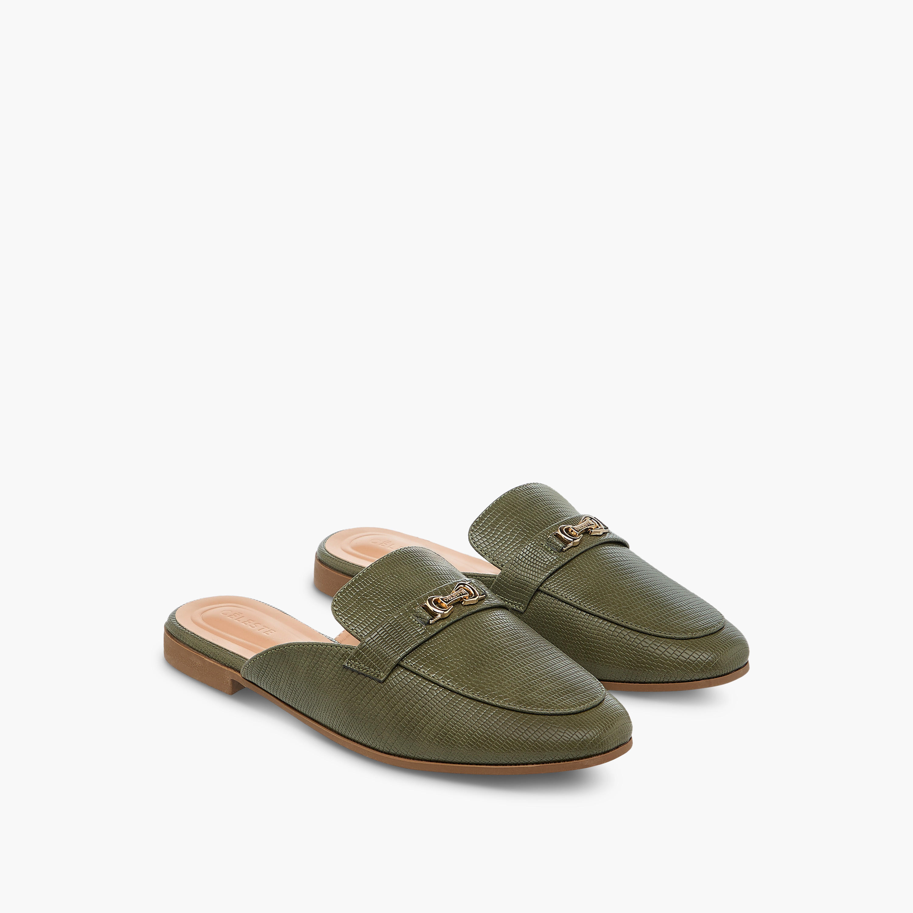 Celeste Women's Textured Slip-On Mules-women-shoes-flats-mules-image-1