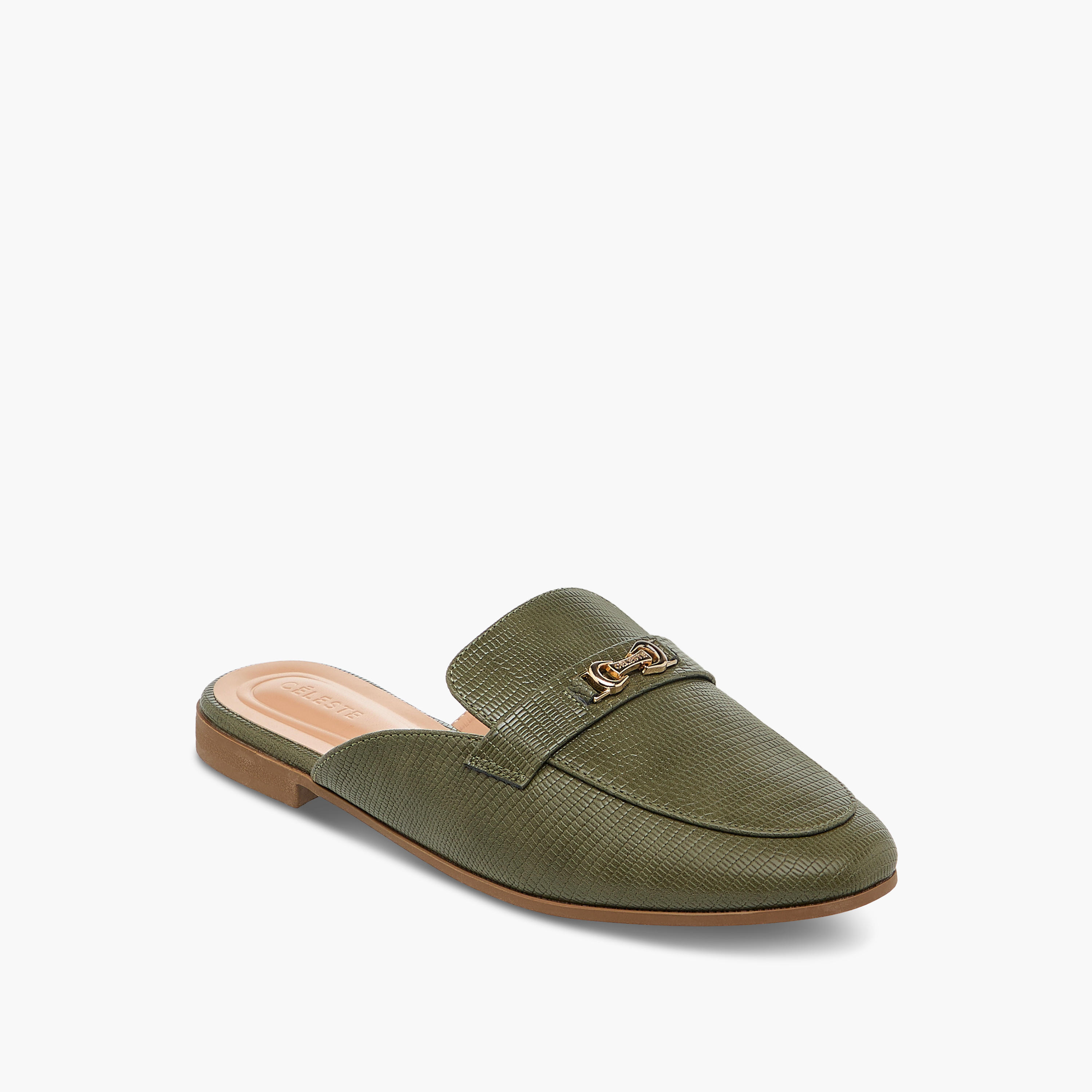 Celeste Women's Textured Slip-On Mules-women-shoes-flats-mules-image-2