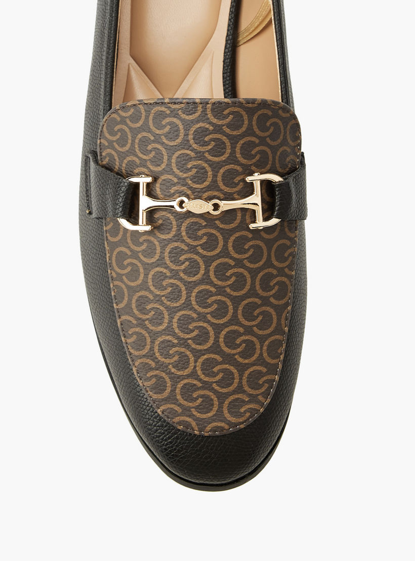 Celeste Women Monogram Print Slip-On Loafers-women-shoes-flats-loafers-image-4