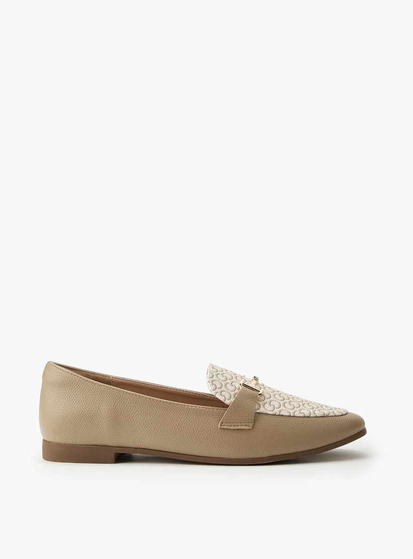Celeste Women Monogram Print Slip-On Loafers-women-shoes-flats-loafers-image-3