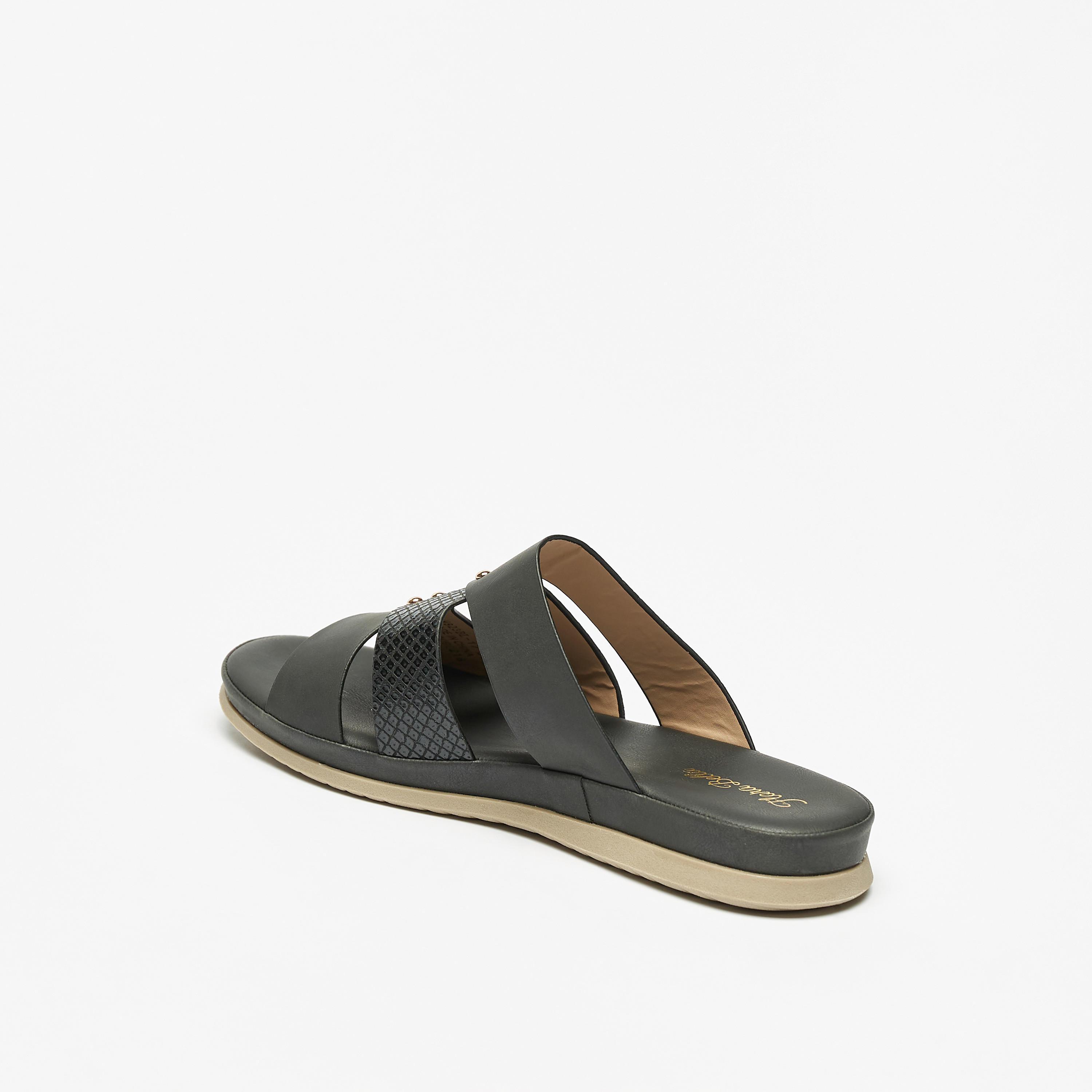 Flora Bella Textured Slip-On Sandals-women-shoes-flats-sandals-image-2