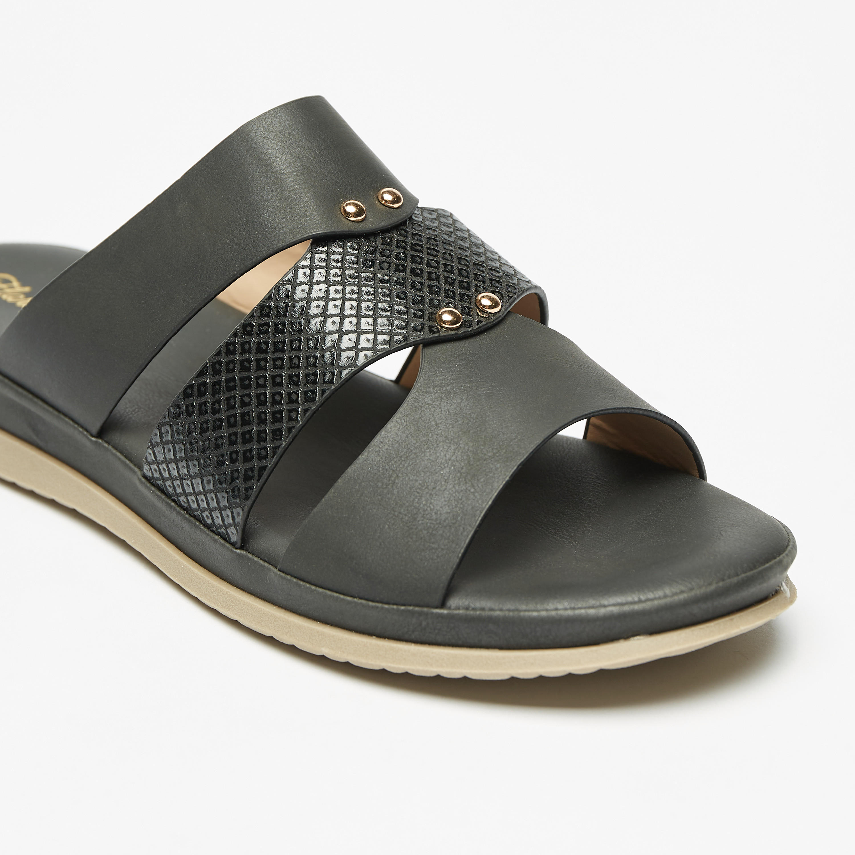 Flora Bella Textured Slip-On Sandals-women-shoes-flats-sandals-image-5