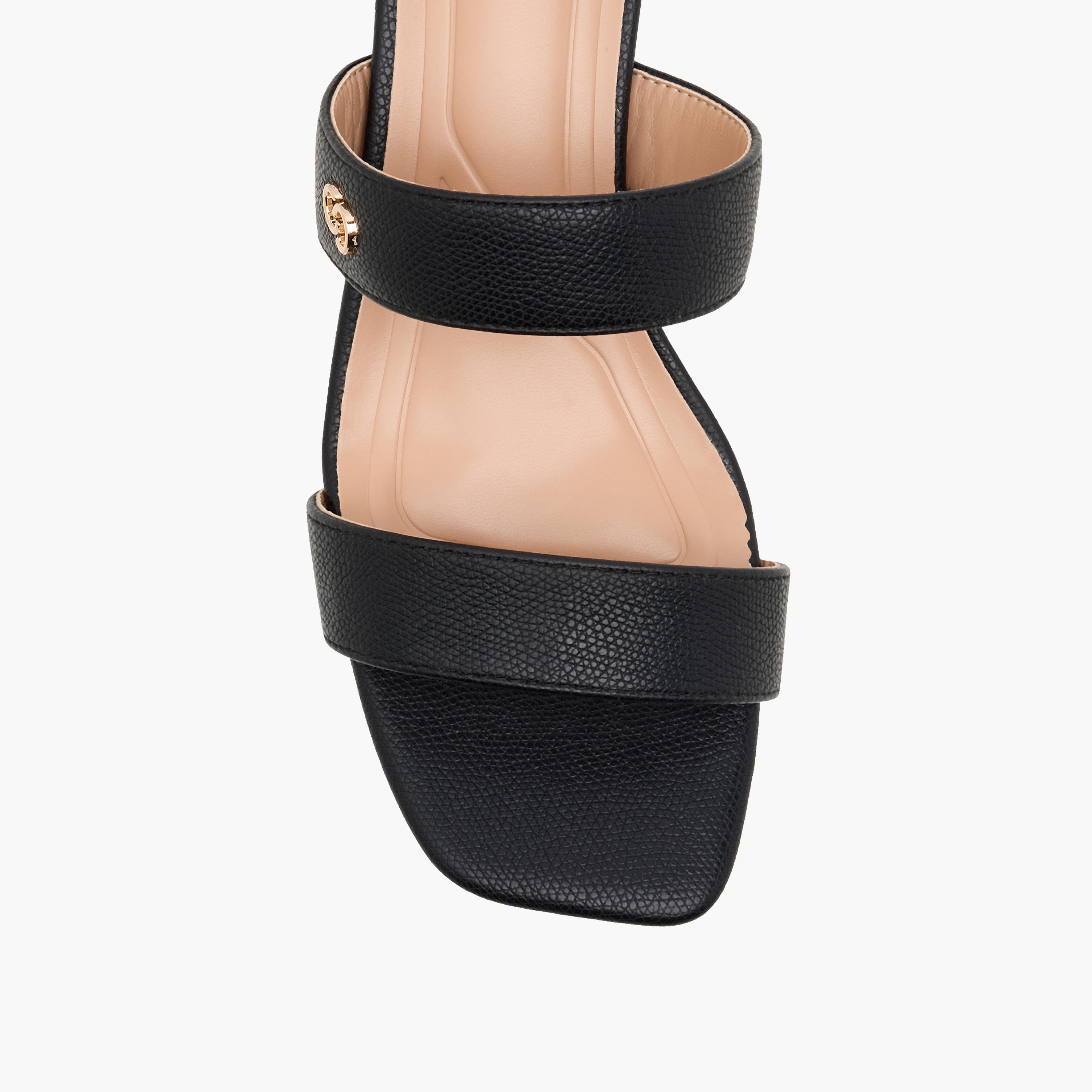 Celeste Women's Textured Slip-On Sandals with Block Heels-women-shoes-sandals-heeled-image-4