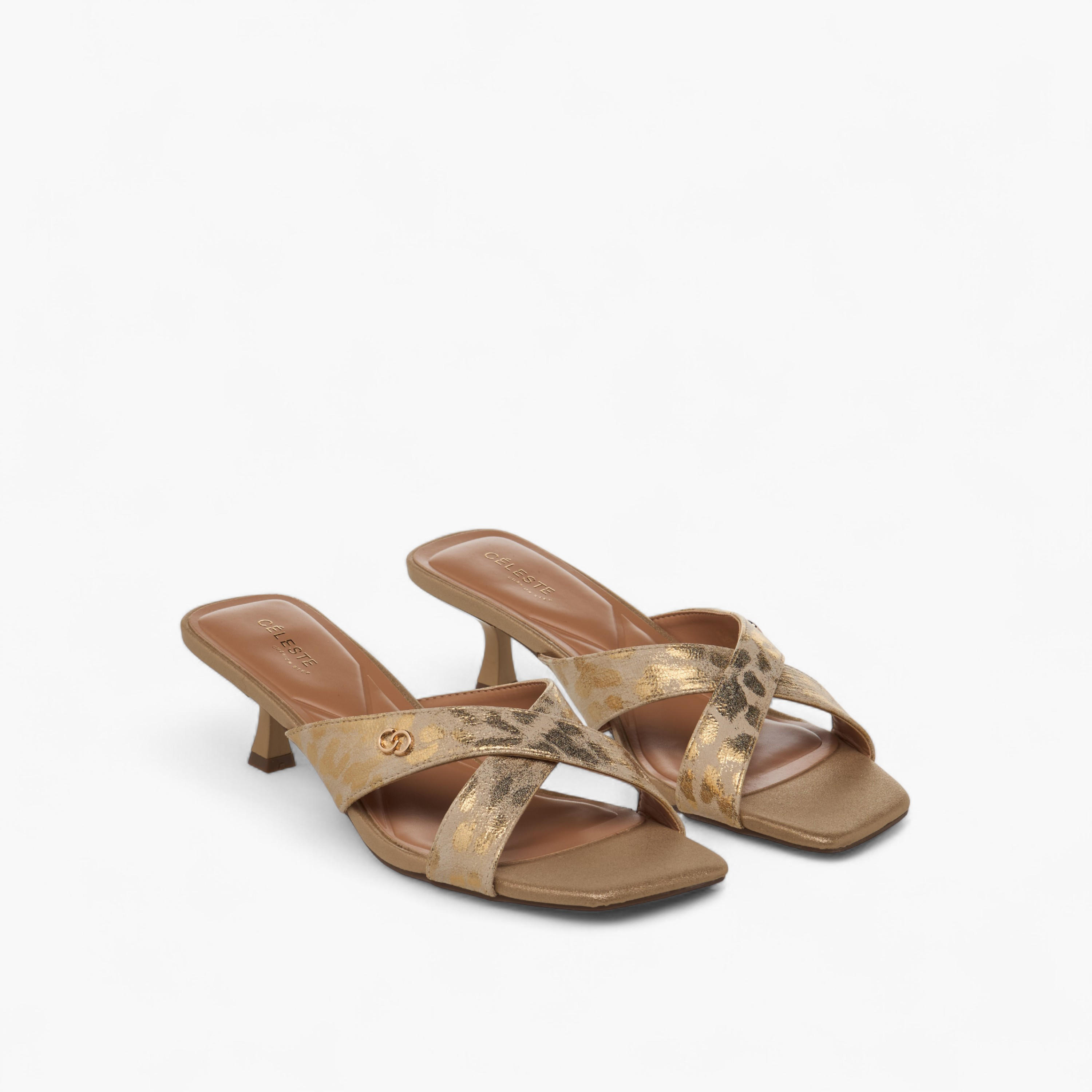 Celeste Women Cross Strap Kitten Heel Sandals-women-shoes-sandals-heeled-image-1