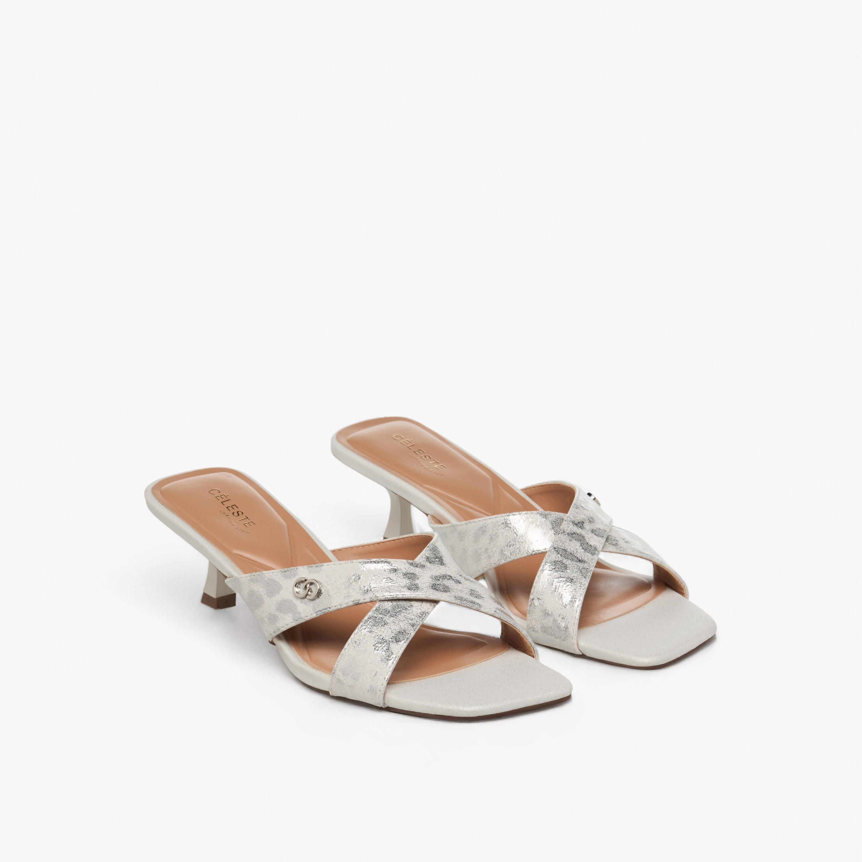 Celeste Women Cross Strap Kitten Heel Sandals-women-shoes-sandals-heeled-image-1