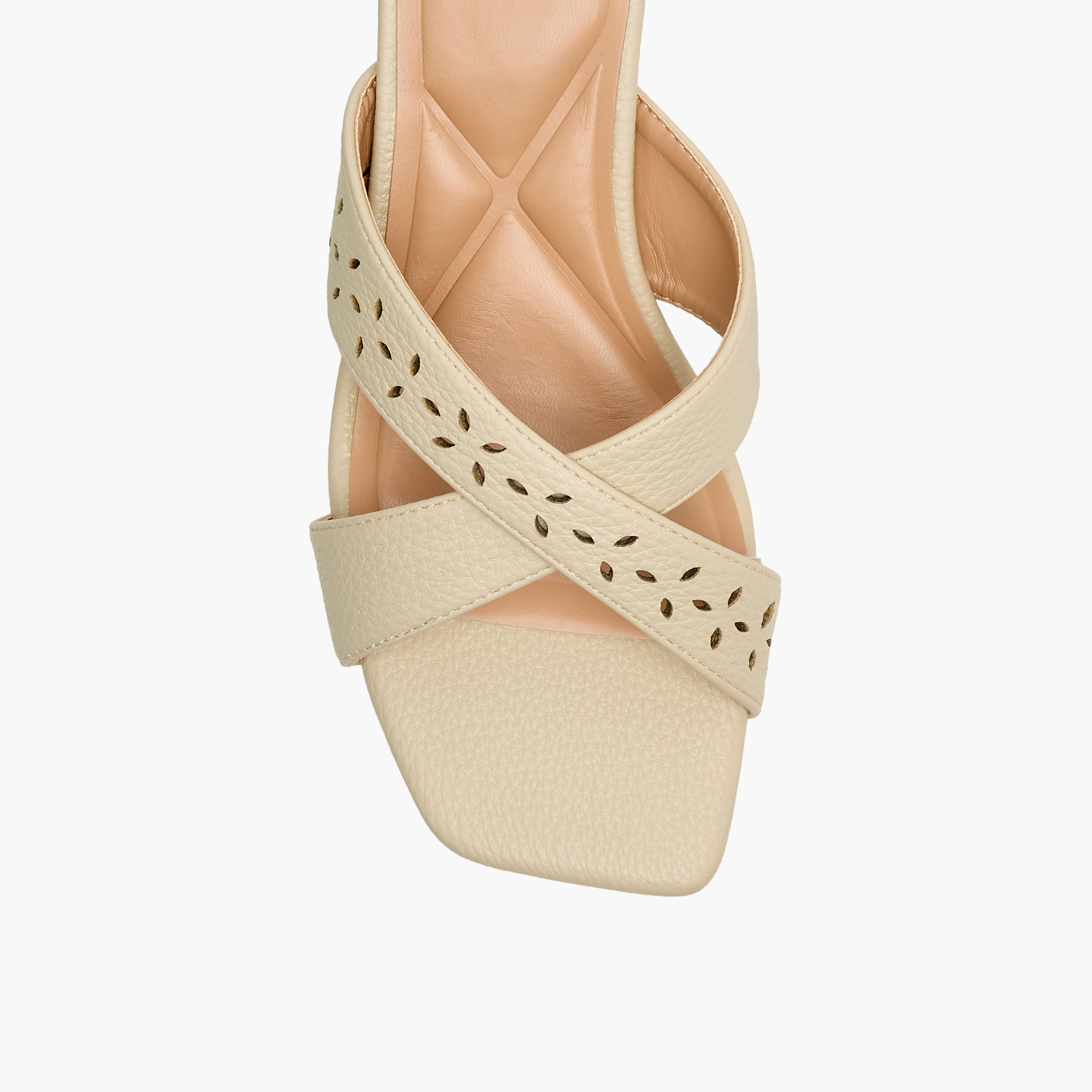 Celeste Women Cross Strap Flared Heel Sandals-women-shoes-sandals-heeled-image-4