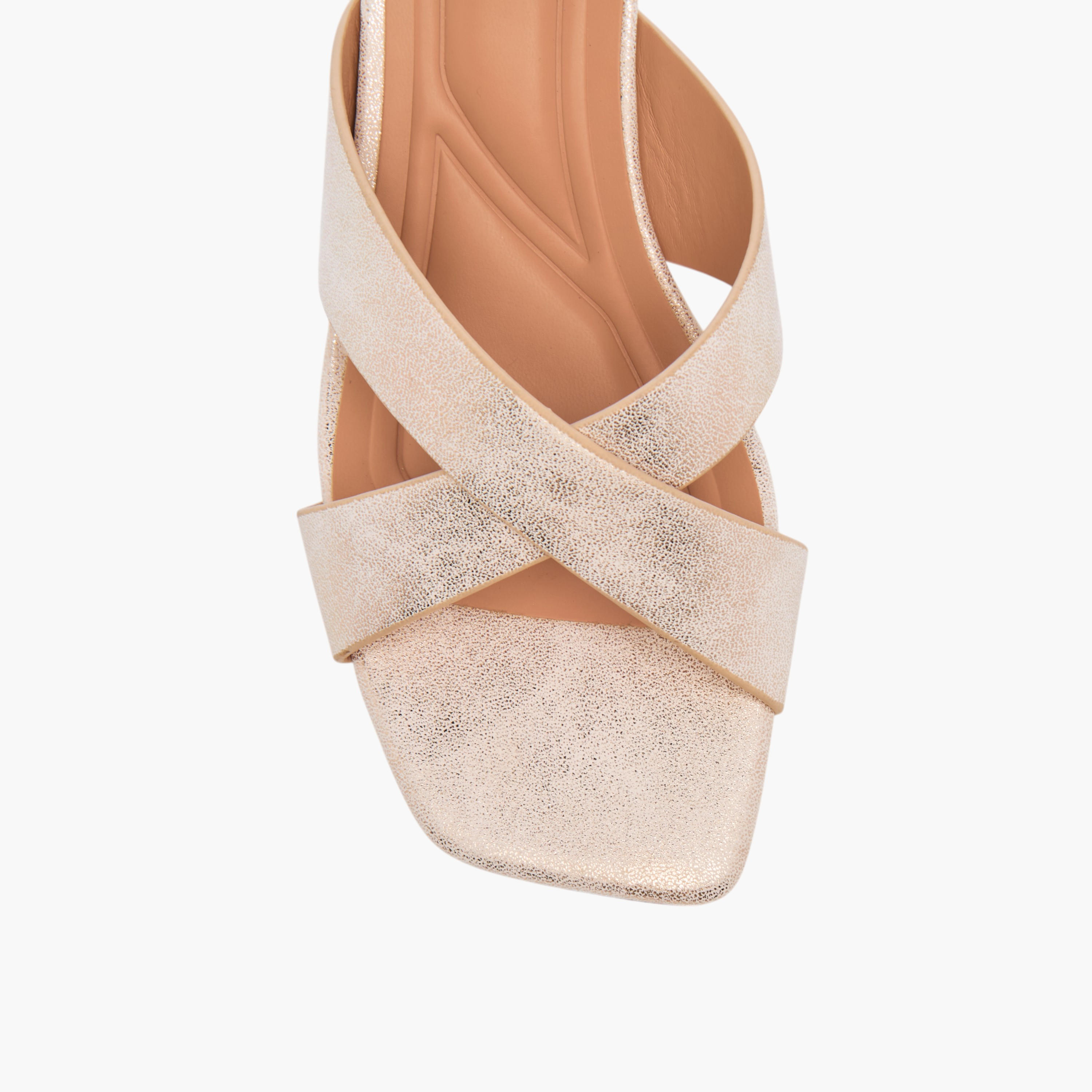 Celeste Women's Cross Strap Slip-On Sandals with Kitten Heels-women-shoes-sandals-heeled-image-4