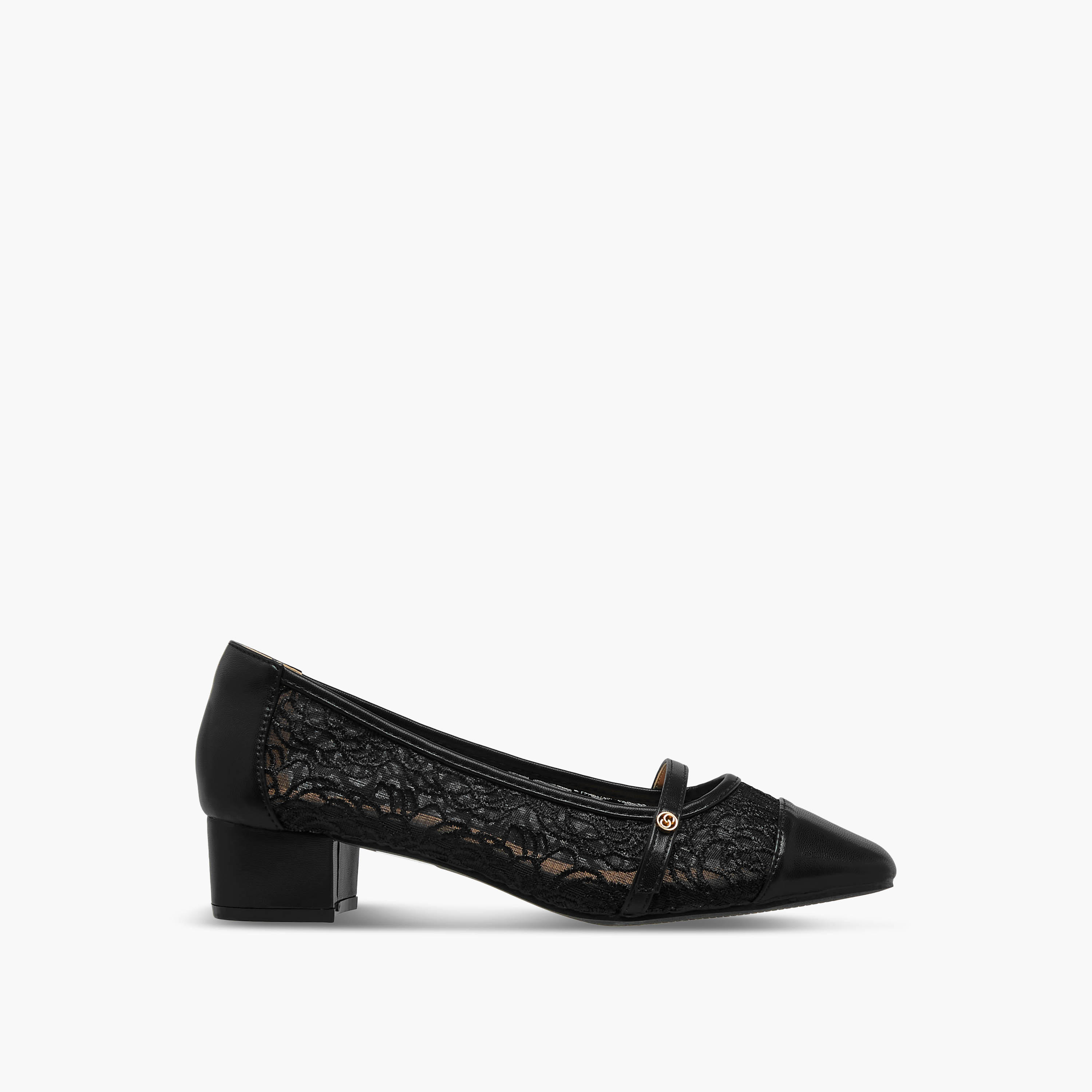 Celeste Women Lace Detail Block Heel Pumps-women-shoes-heels-image-4