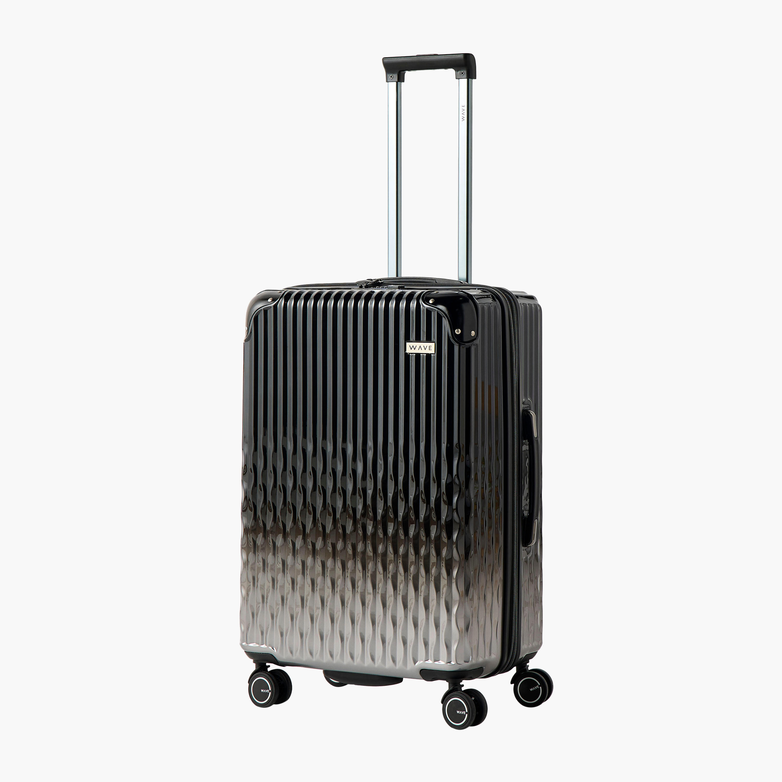 شنطة ترولي صلبة بارزة الملمس مع مقبض قابل للسحب من ويف - 24 بوصة-travel-luggagesandbags-luggage-image-2