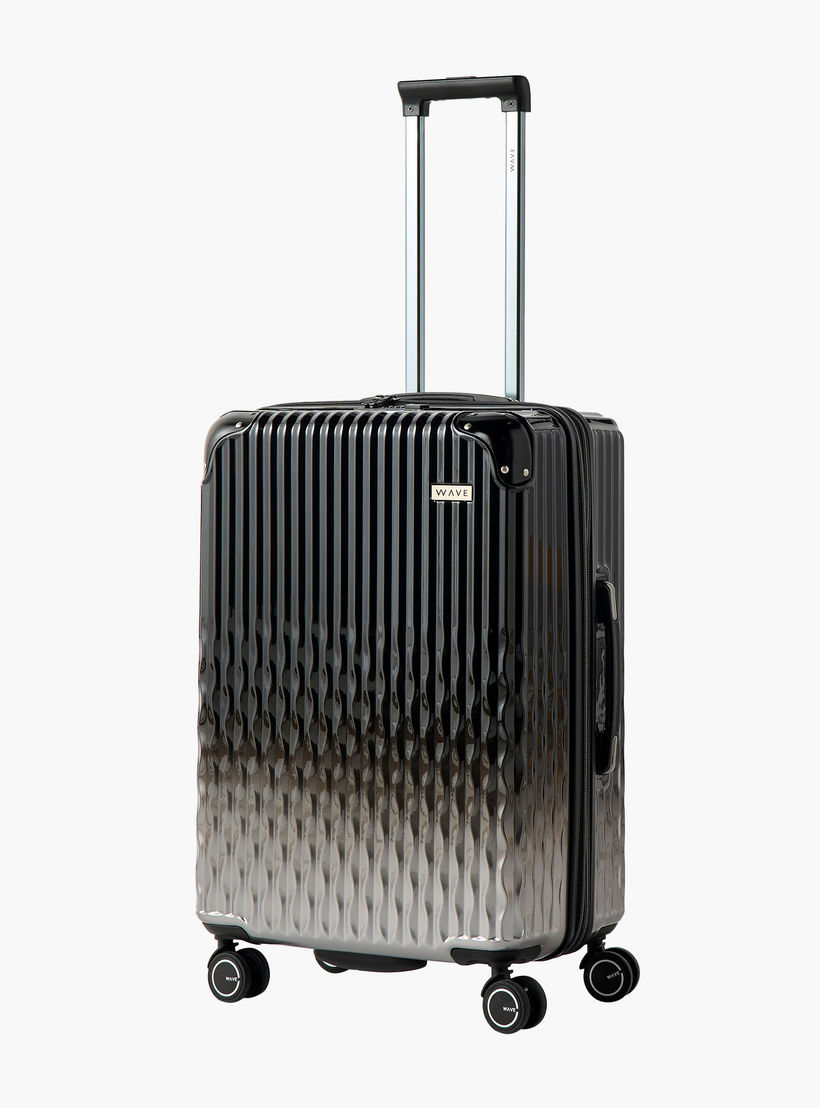 شنطة ترولي صلبة بارزة الملمس مع مقبض قابل للسحب من ويف - 24 بوصة-travel-luggagesandbags-luggage-image-2