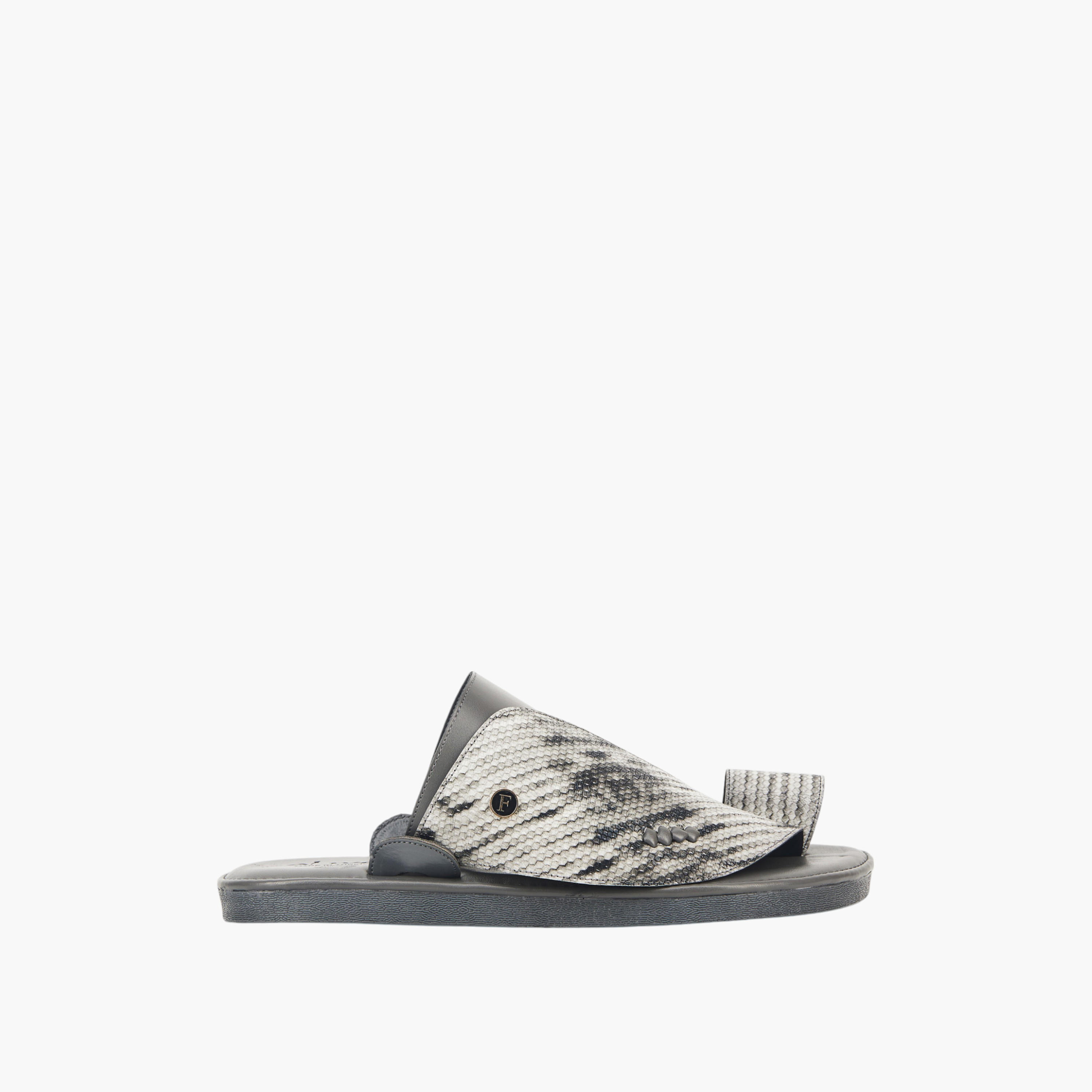 Al Waha Arabic Sandals with Toe Loop - Ramadan Collection-men-shoes-sandals-image-2