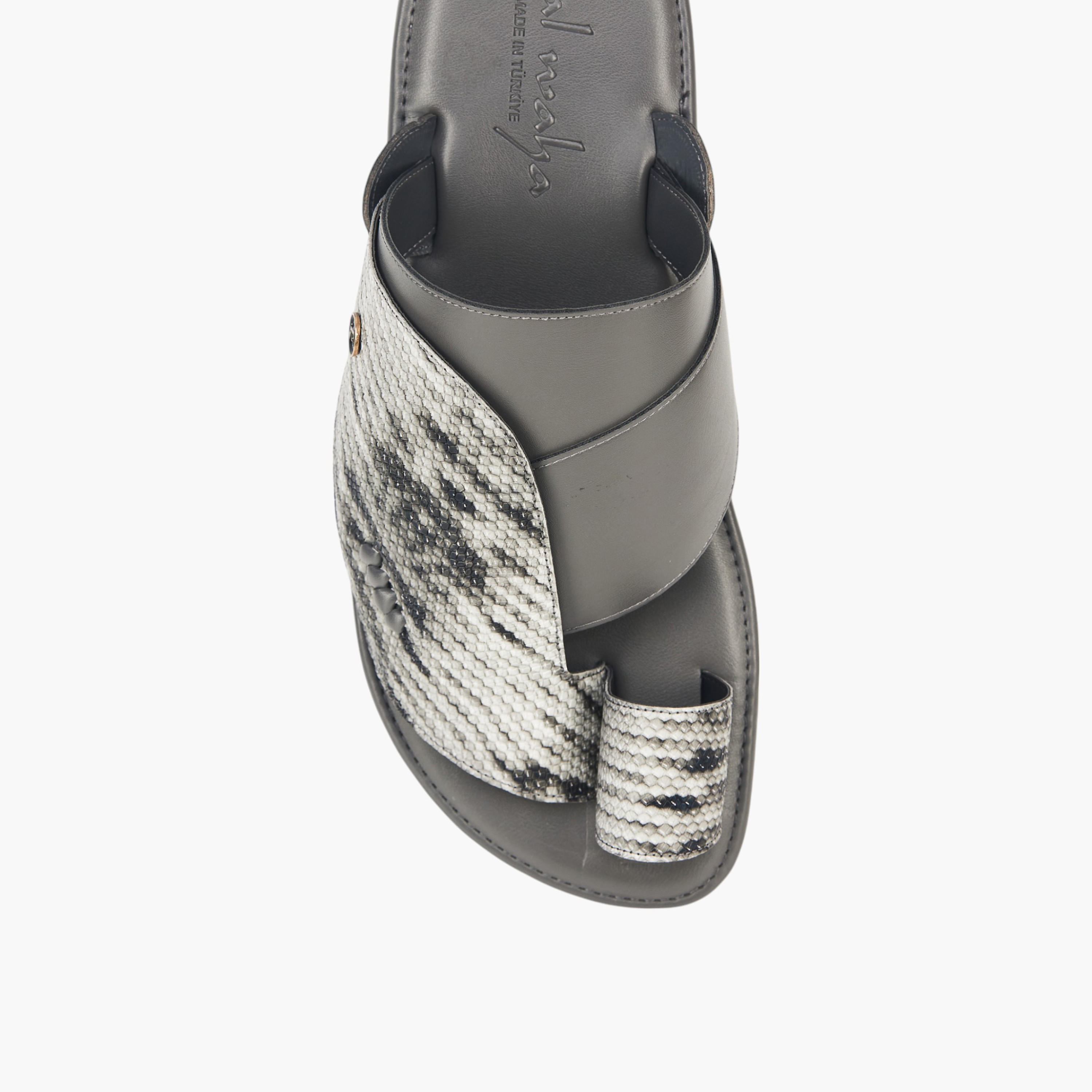 Al Waha Arabic Sandals with Toe Loop - Ramadan Collection-men-shoes-sandals-image-3