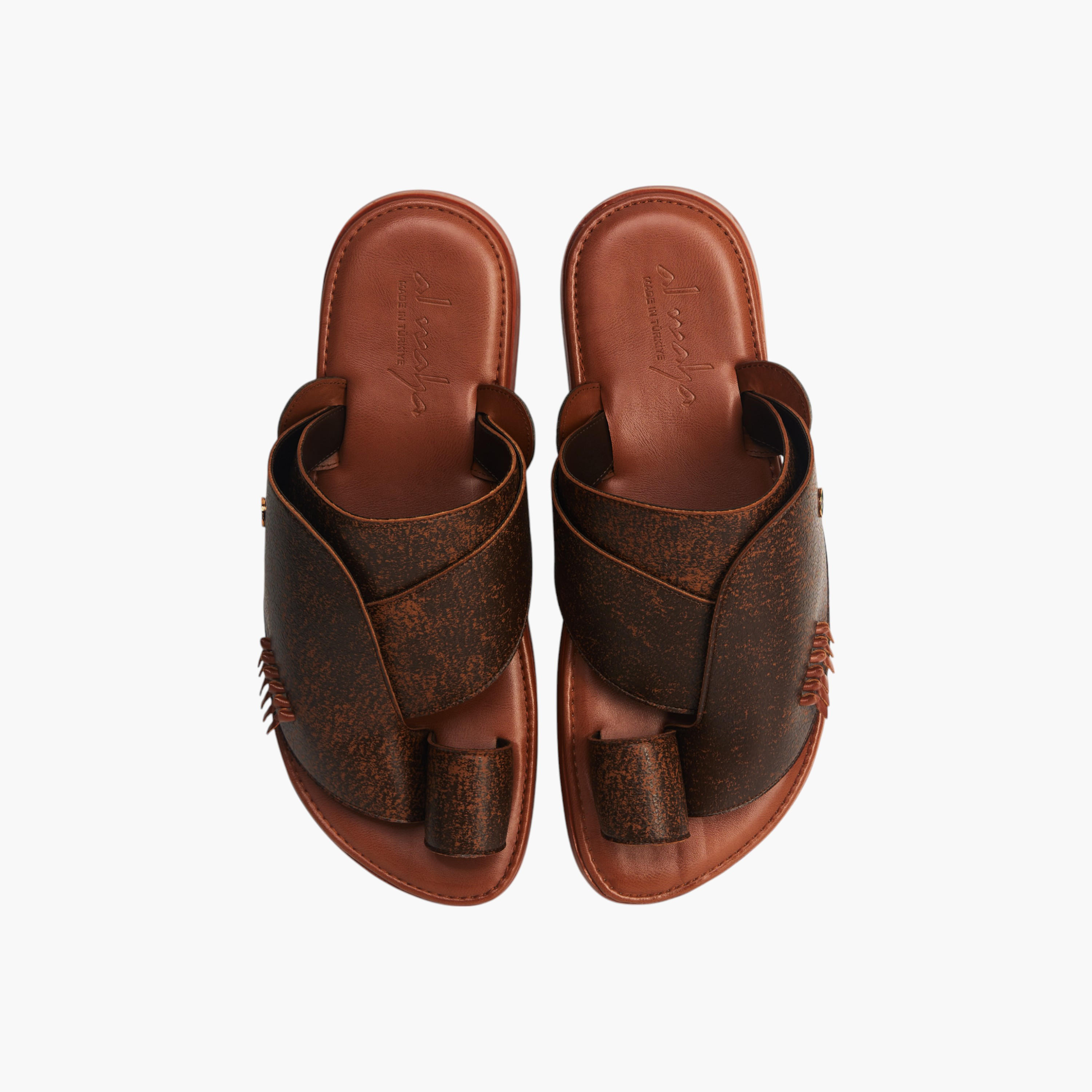 صندل عربي بحلقة إصبع من الواحة - تشكيلة رمضان-men-shoes-sandals-image-4