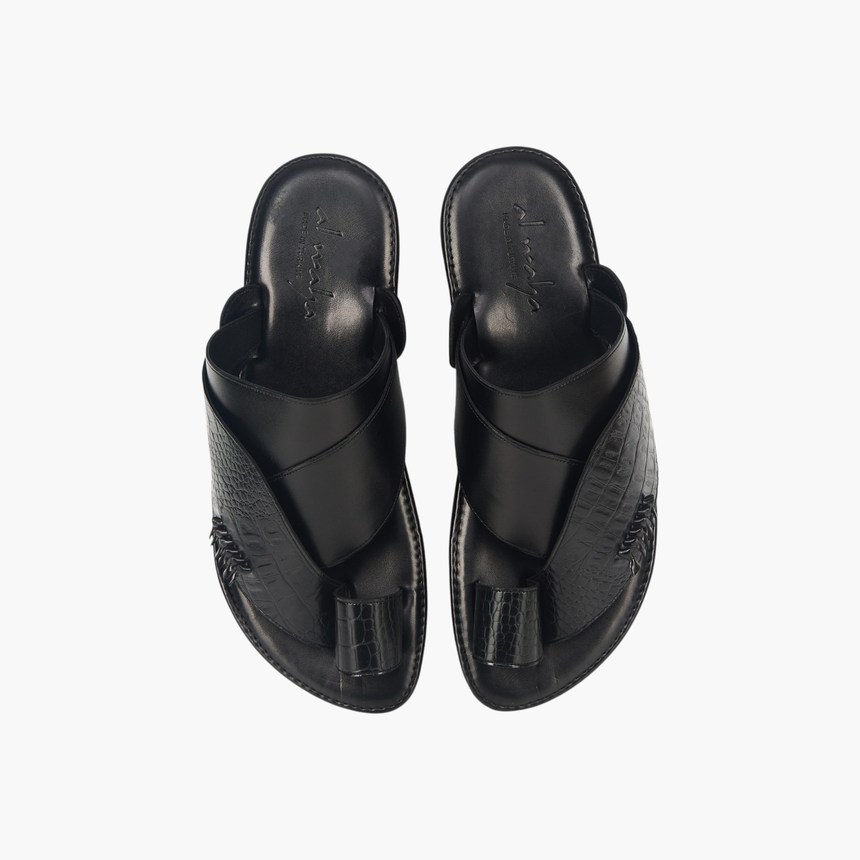 صندل عربي بحلقة إصبع من الواحة - تشكيلة رمضان-men-shoes-sandals-image-1