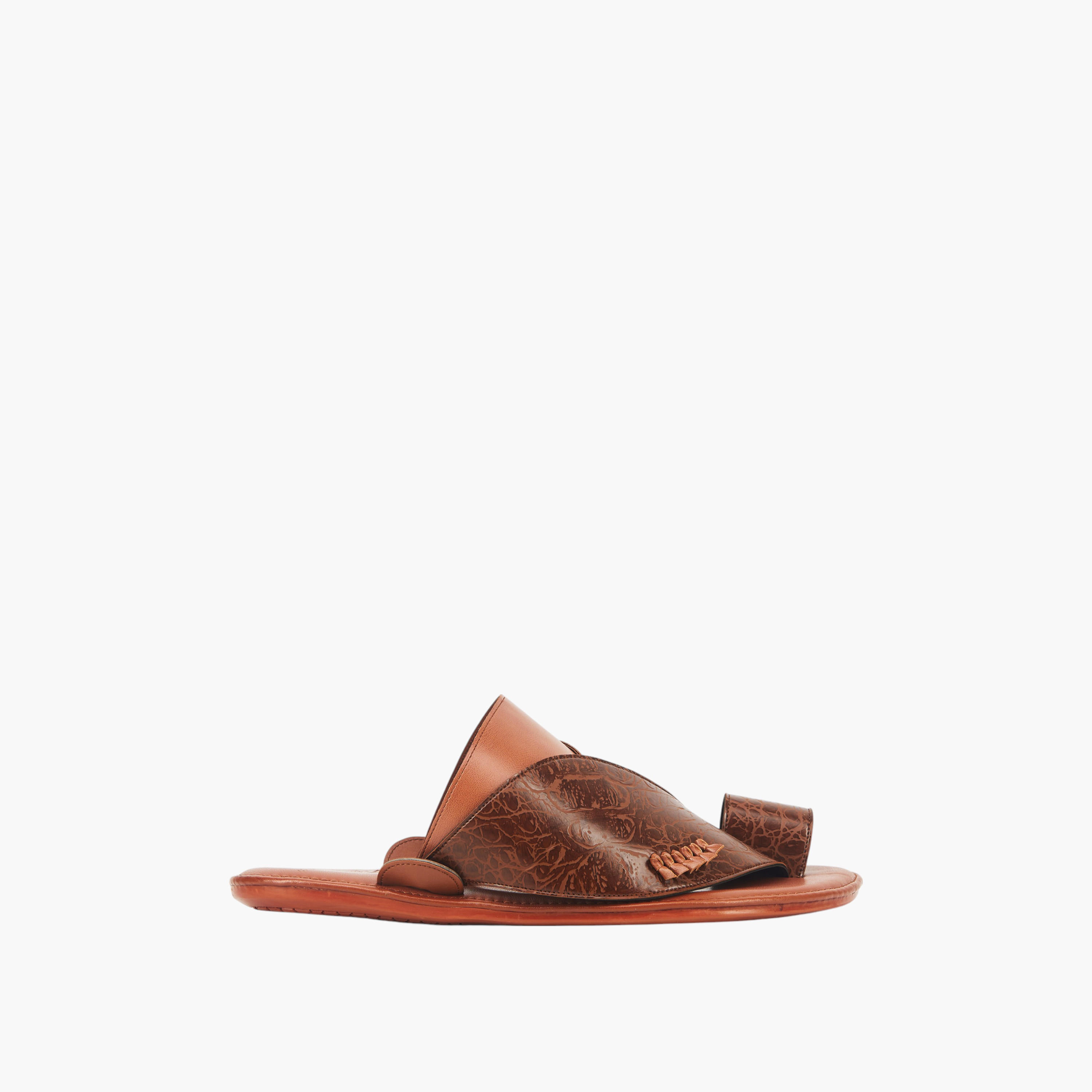 Al Waha Arabic Sandals with Toe Loop - Ramadan Collection-men-shoes-sandals-image-2