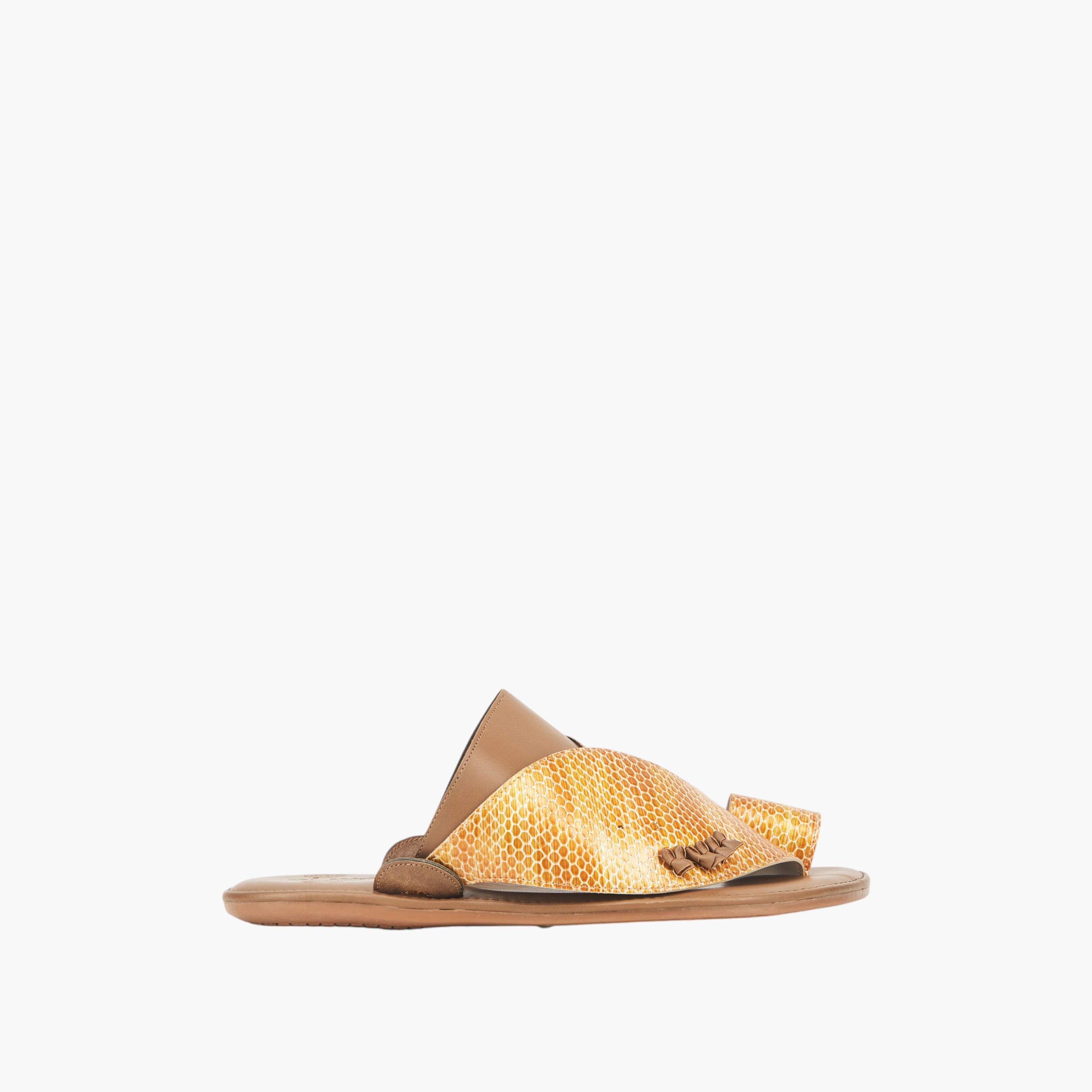 Al Waha Arabic Sandals with Toe Loop - Ramadan Collection-men-shoes-sandals-image-2