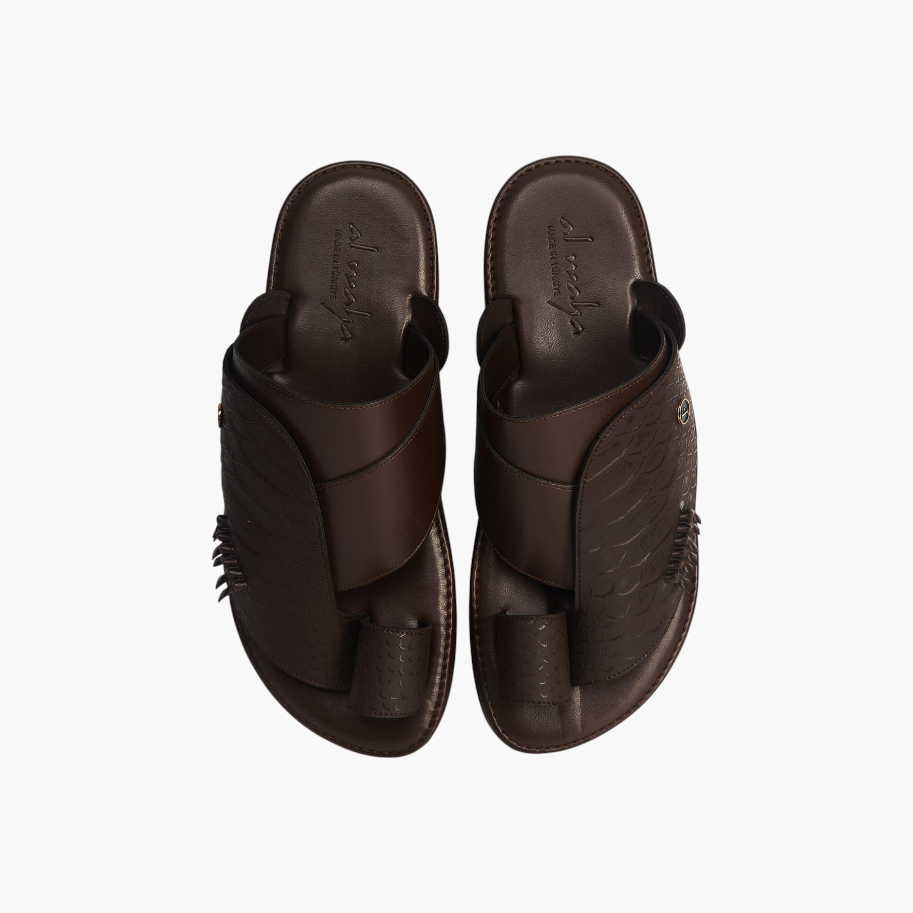 Al Waha Arabic Sandals with Toe Loop - Ramadan Collection-men-shoes-sandals-image-1