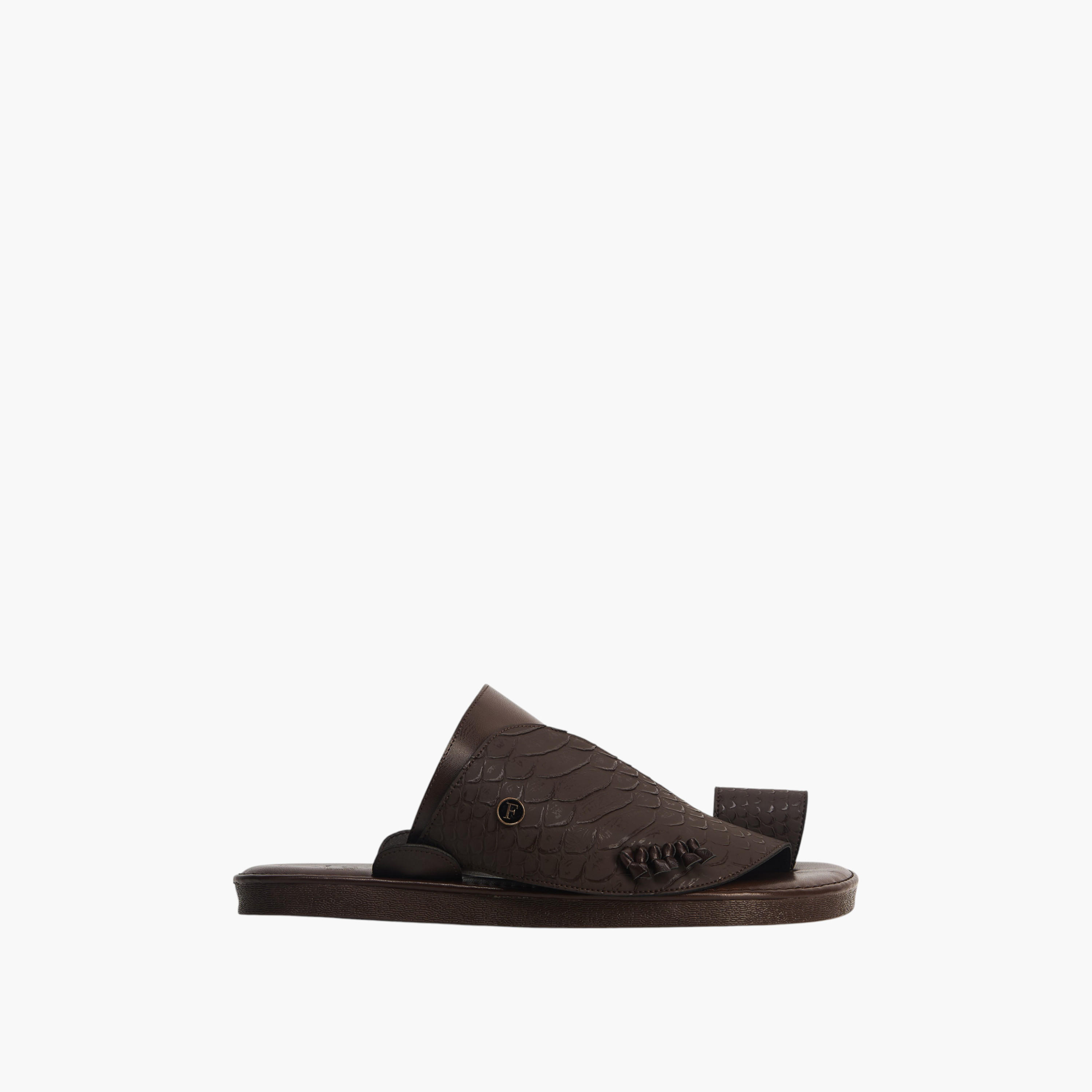 Al Waha Arabic Sandals with Toe Loop - Ramadan Collection-men-shoes-sandals-image-2
