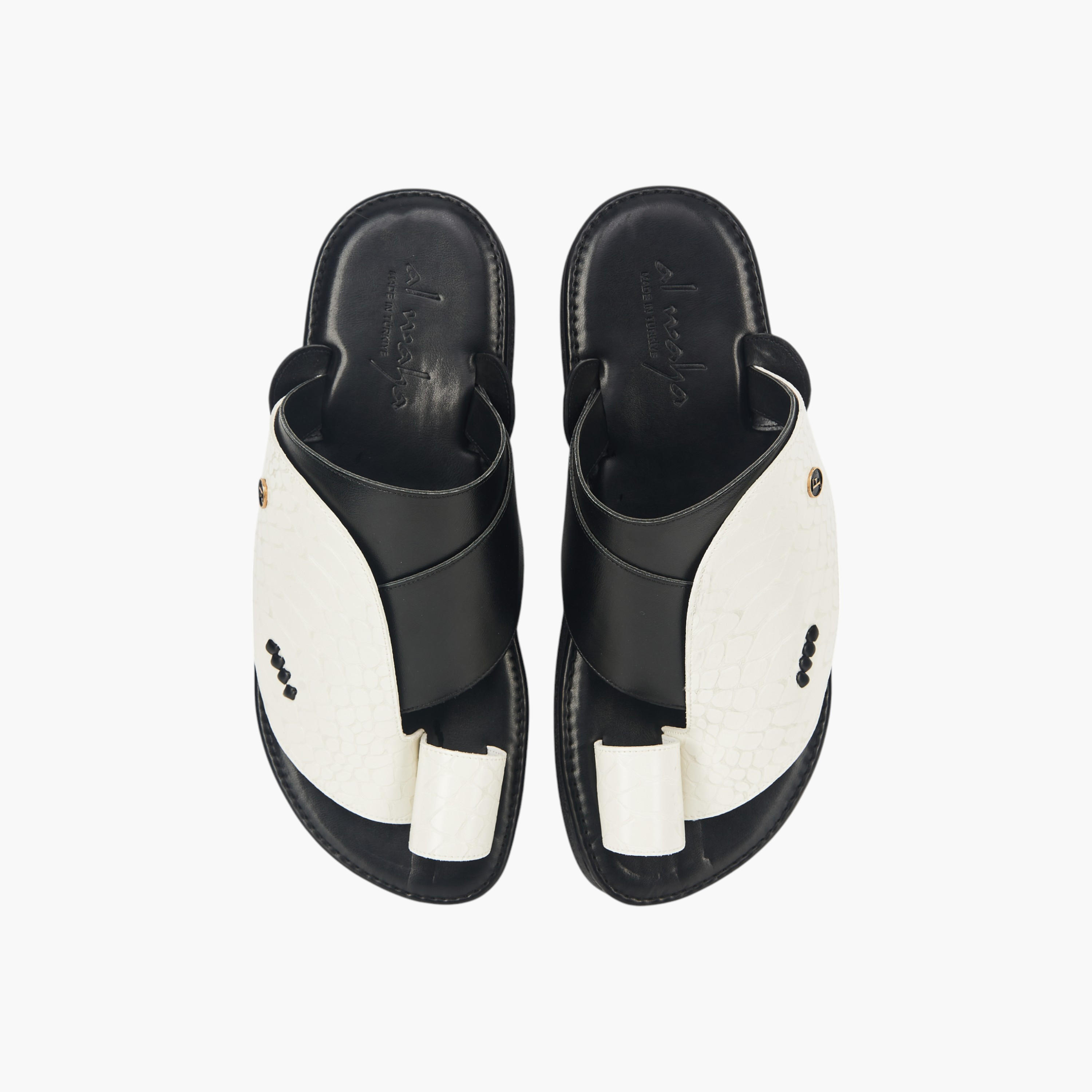 صندل عربي بحلقة إصبع من الواحة - تشكيلة رمضان-men-shoes-sandals-image-1