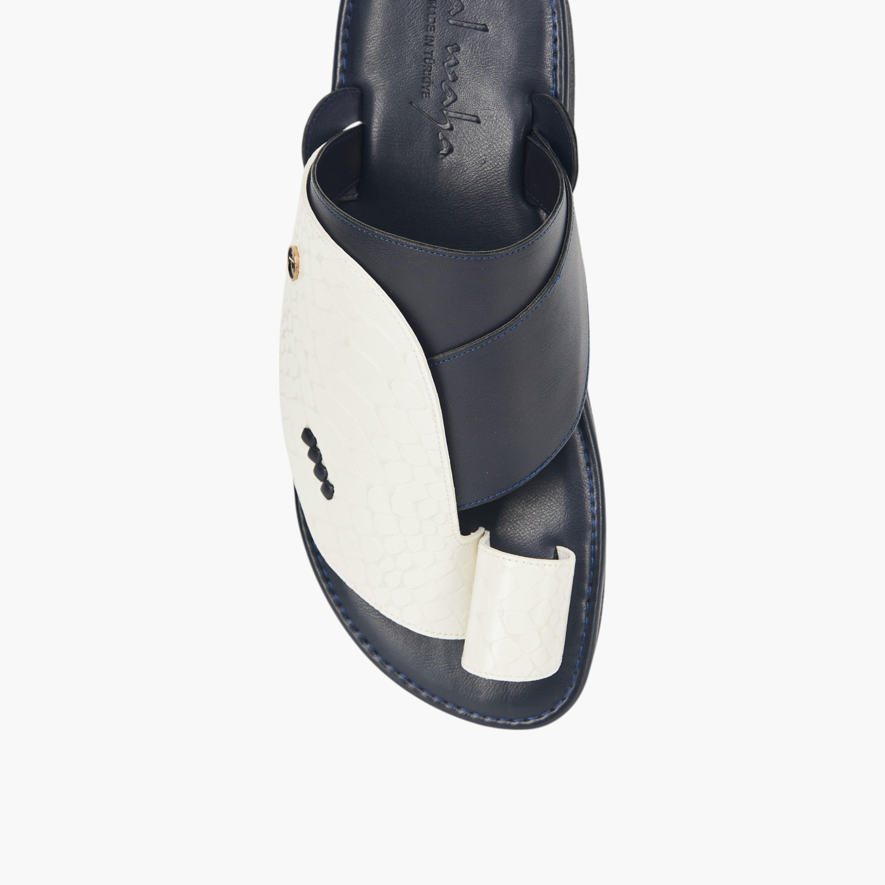 صندل عربي بحلقة إصبع من الواحة - تشكيلة رمضان-men-shoes-sandals-image-2