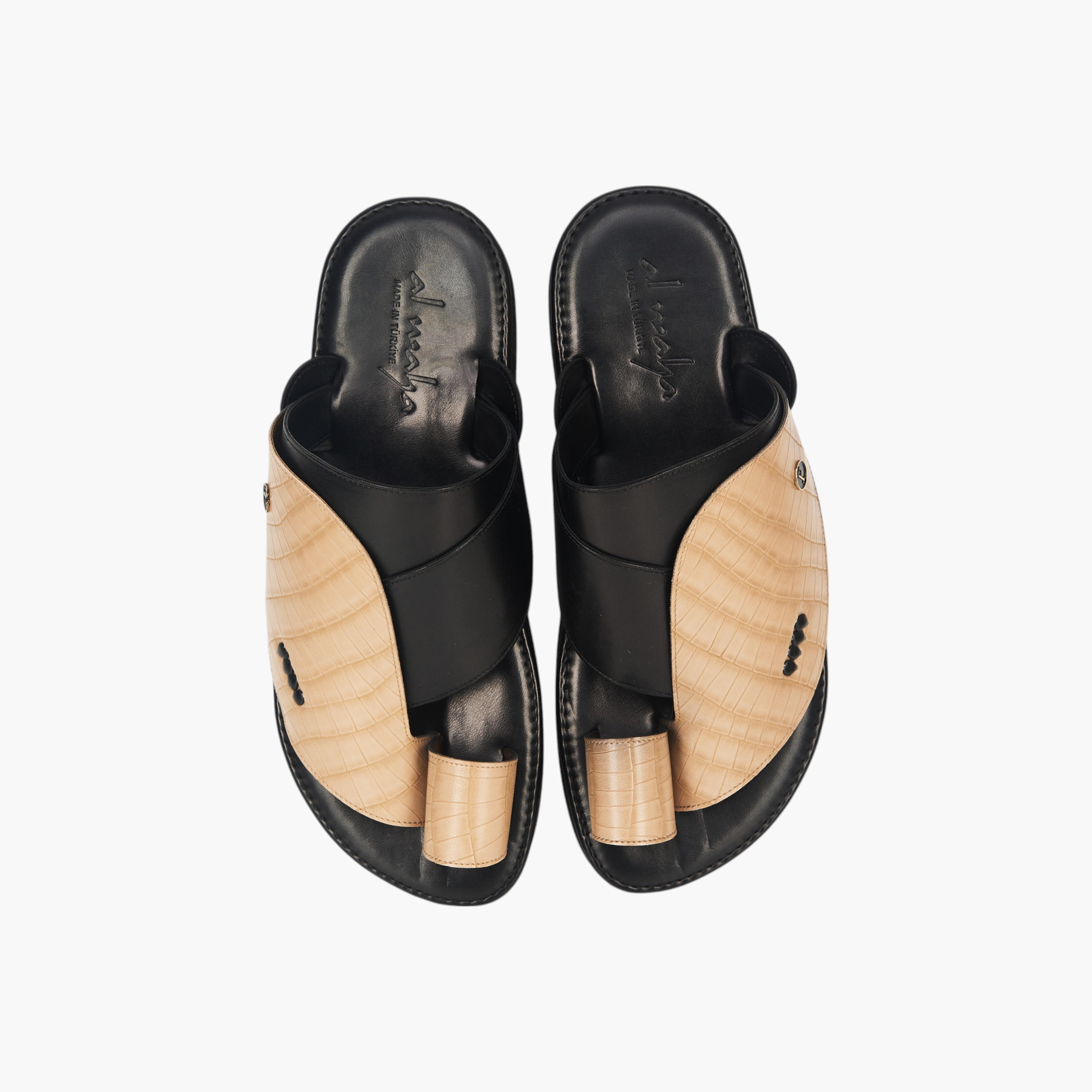 صندل عربي بحلقة إصبع من الواحة - تشكيلة رمضان-men-shoes-sandals-image-1