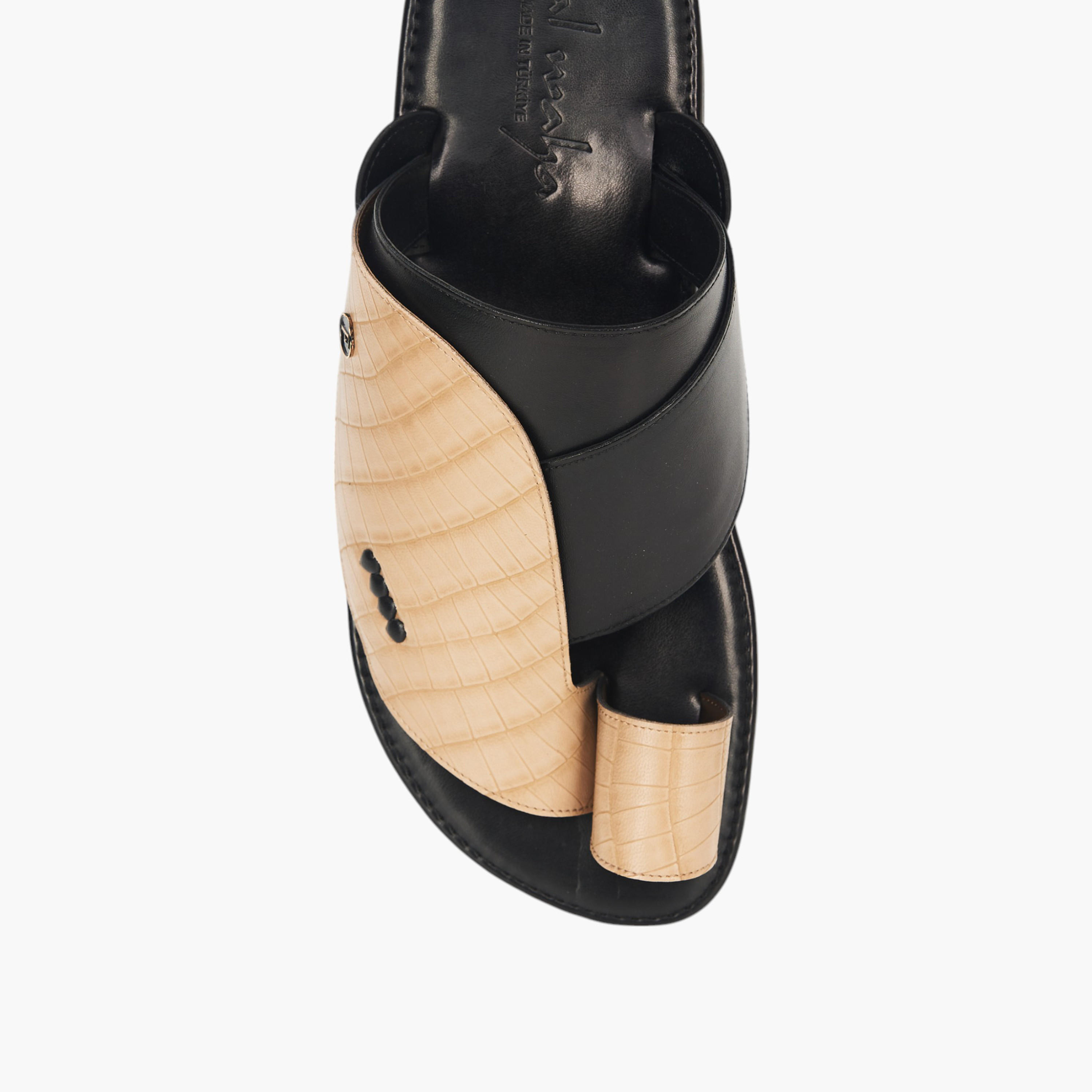 صندل عربي بحلقة إصبع من الواحة - تشكيلة رمضان-men-shoes-sandals-image-3