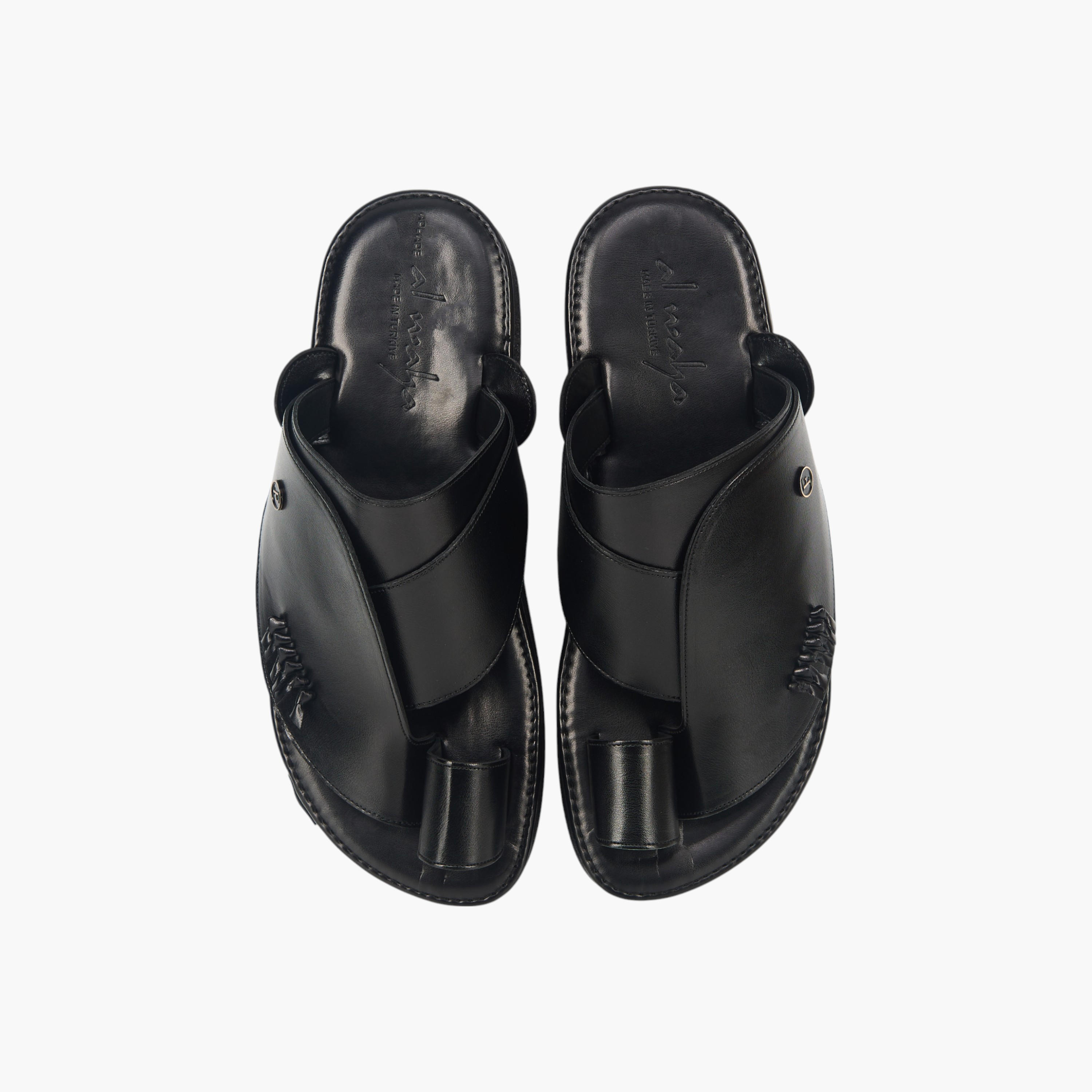 Al Waha Arabic Sandals with Toe Loop - Ramadan Collection-men-shoes-sandals-image-4