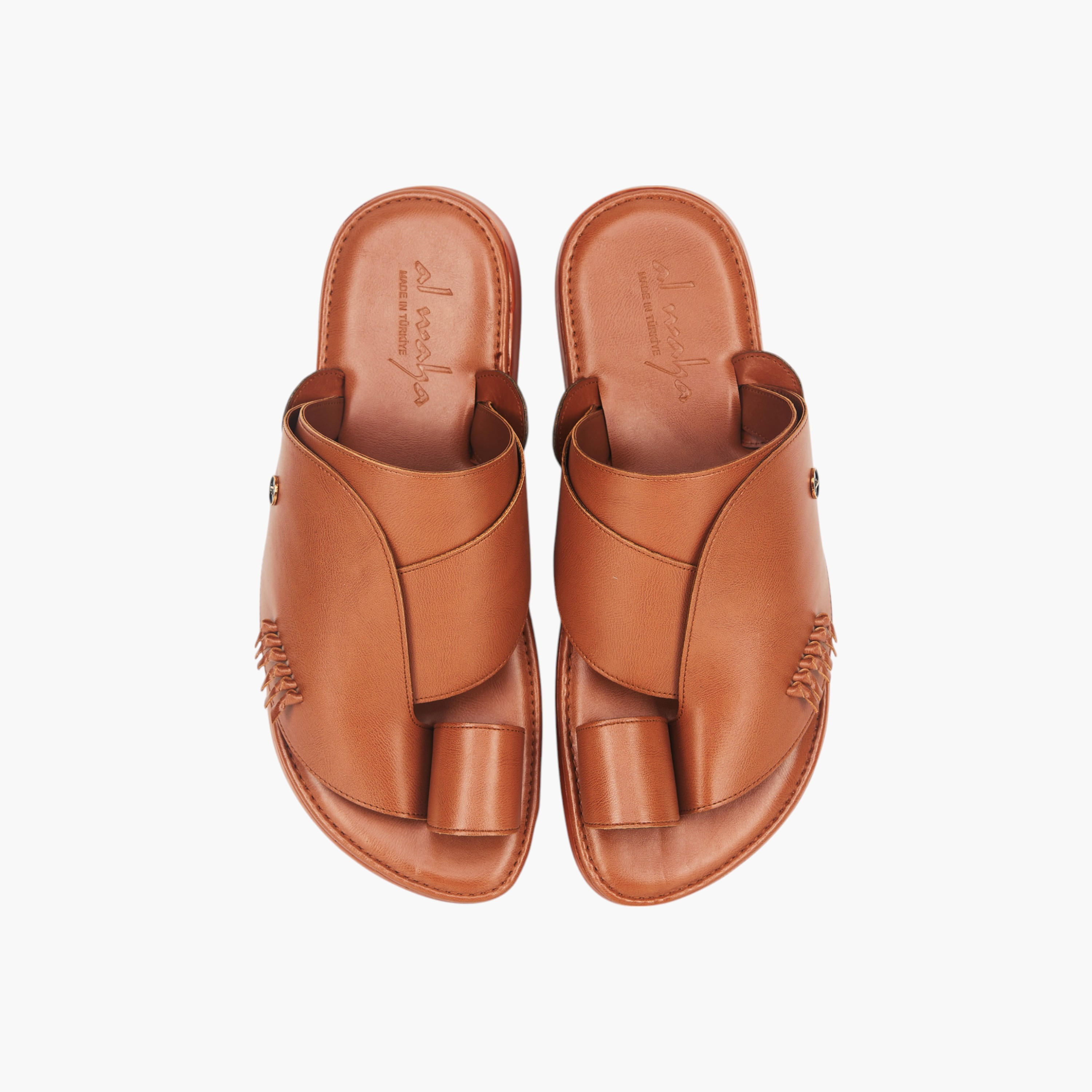 صندل عربي بحلقة إصبع من الواحة - تشكيلة رمضان-men-shoes-sandals-image-1