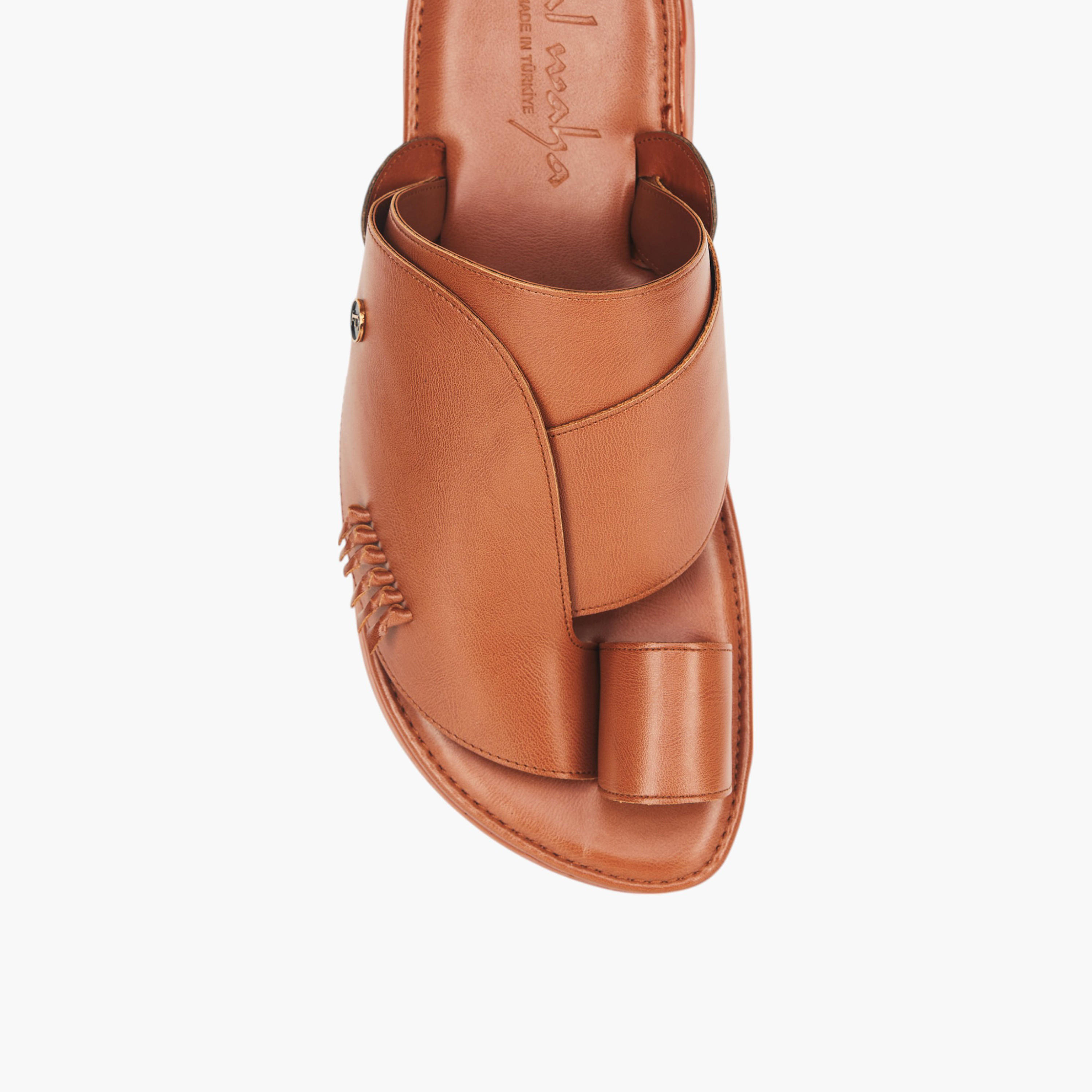 صندل عربي بحلقة إصبع من الواحة - تشكيلة رمضان-men-shoes-sandals-image-3