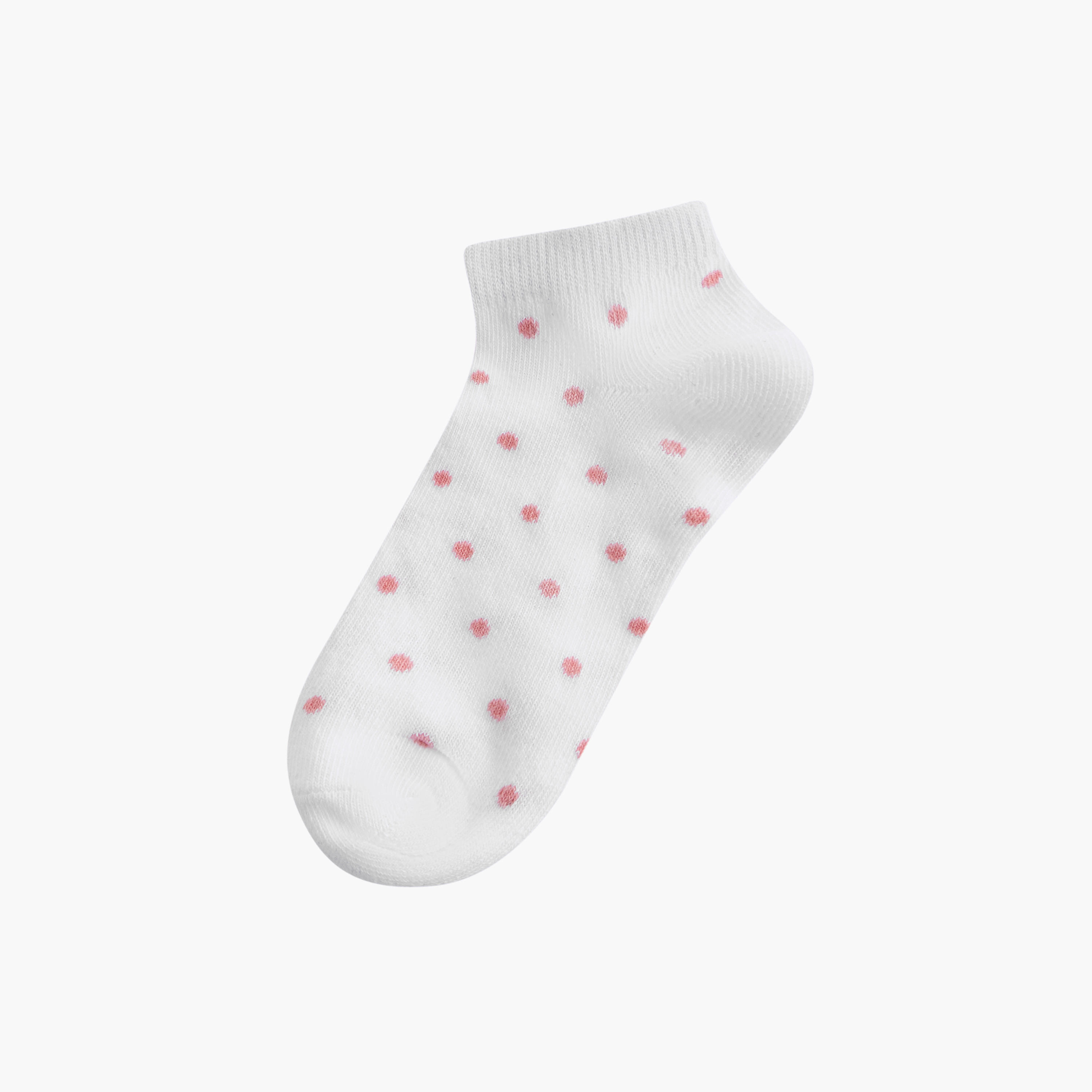 Flora Bella Printed Ankle Length Socks - Set of 5-girls-accessories-socks-image-2