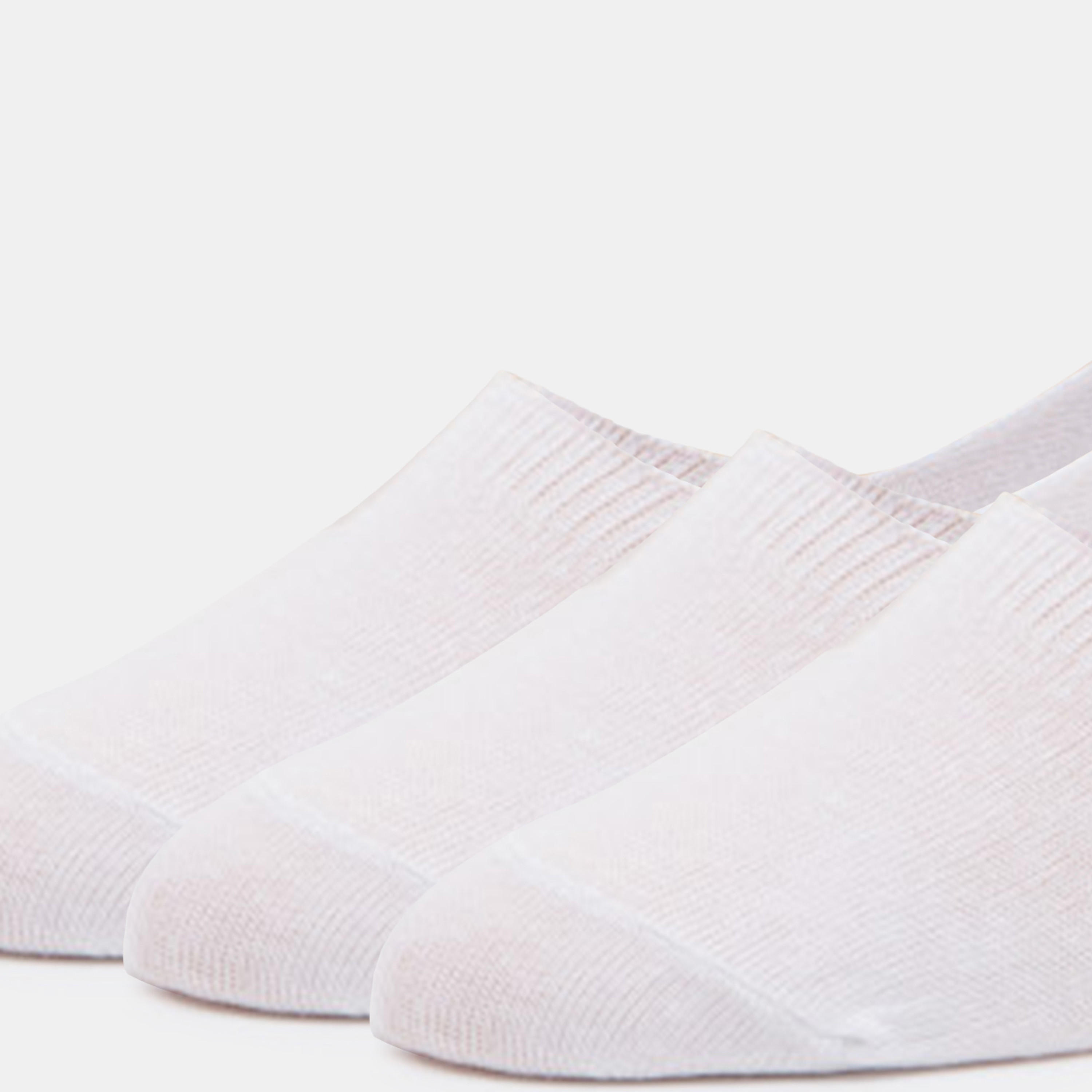 Solid No Show Socks - Set of 3-women-socksandstockings-image-3