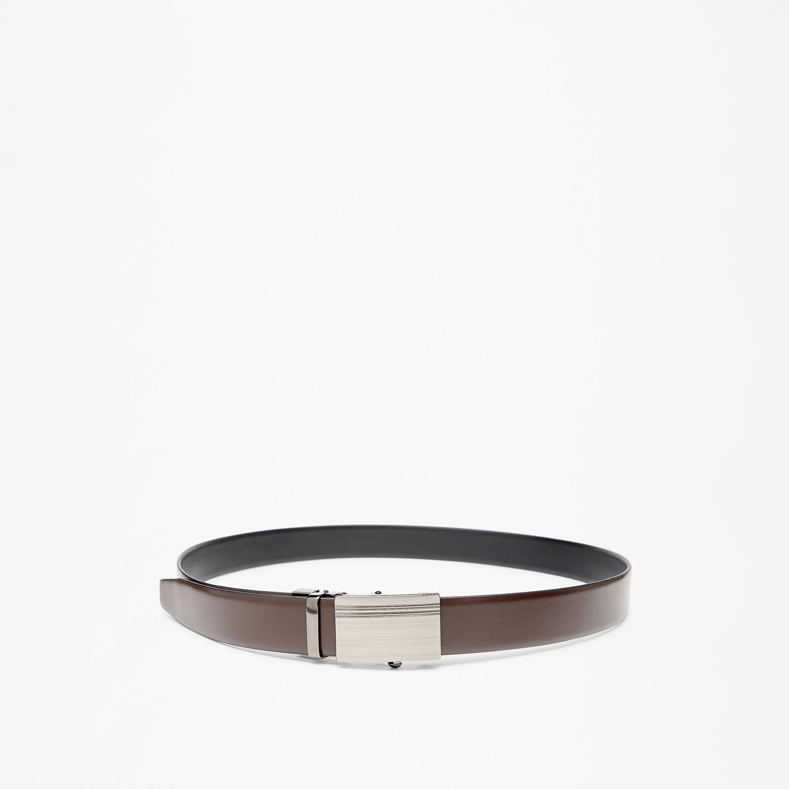 حزام بارز الملمس بمشبك إغلاق من دوتتشيني-men-beltsandwallets-belts-image-2