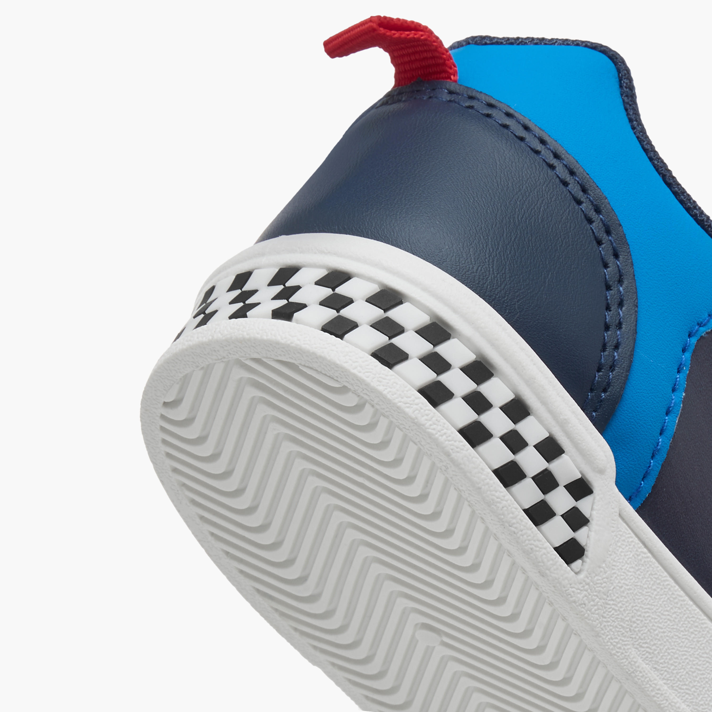 Super Mario Printed Sneakers with Hook and Loop Closure-boys-shoes-sneakers-image-5