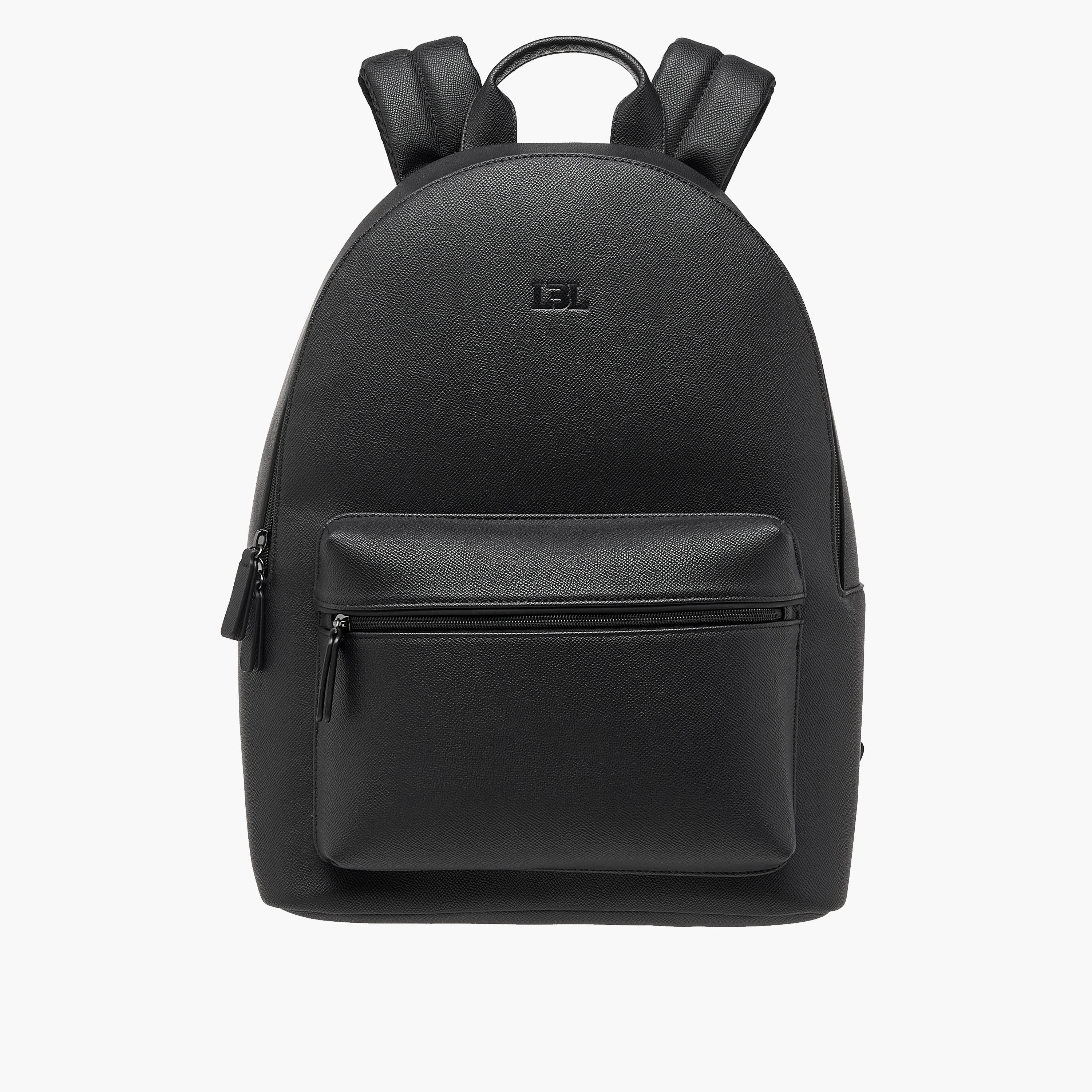 LBL by Shoexpress Textured Backpack with Adjustable Straps and Zip Closure - 14x32x44 cm-men-bags-image-1
